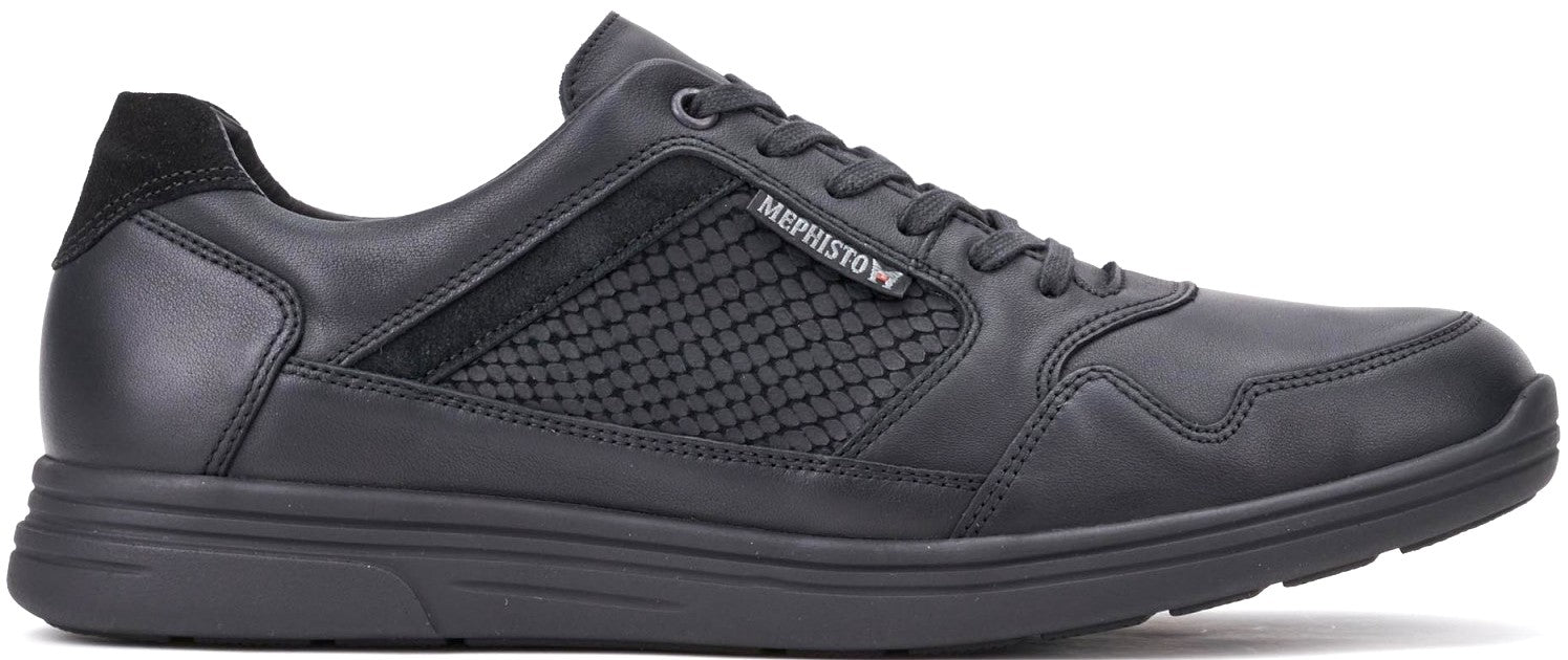 'FELIPE' - zapatilla deportiva con cordones para hombre - negro - Chaplinshoes'FILIPE' - zapatillas con cordones para hombre - negro Mephisto