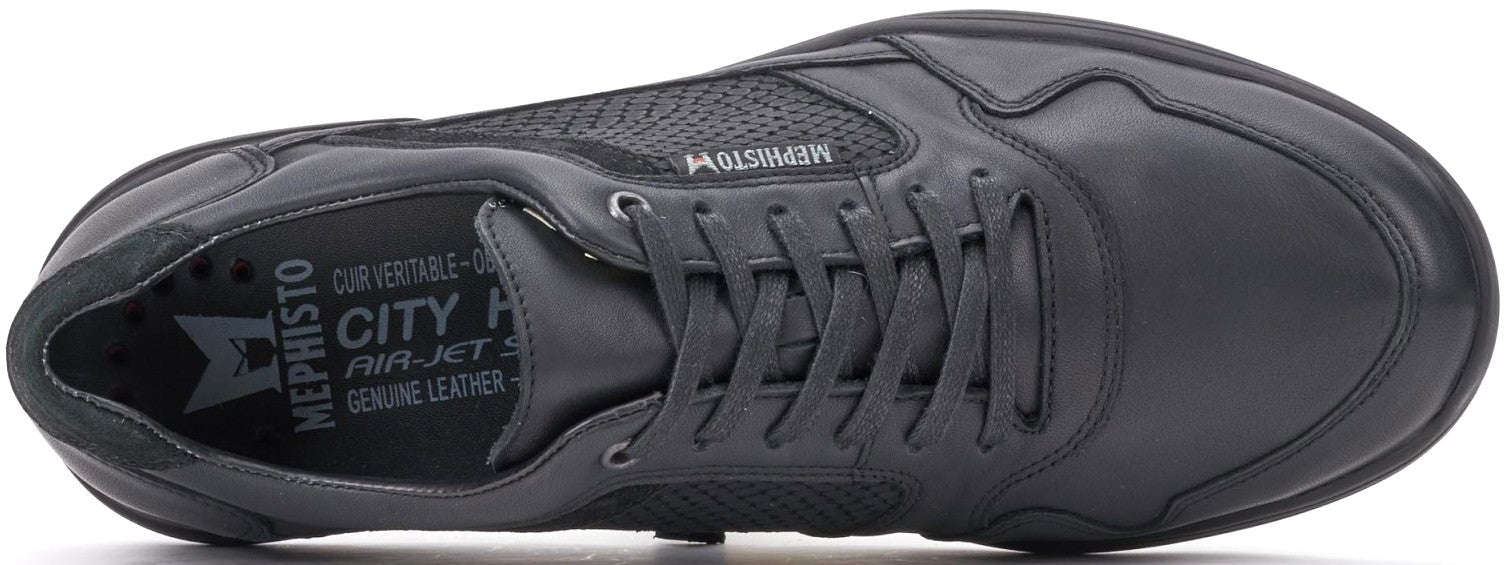 'FELIPE' - zapatilla deportiva con cordones para hombre - negro - Chaplinshoes'FILIPE' - zapatillas con cordones para hombre - negro Mephisto