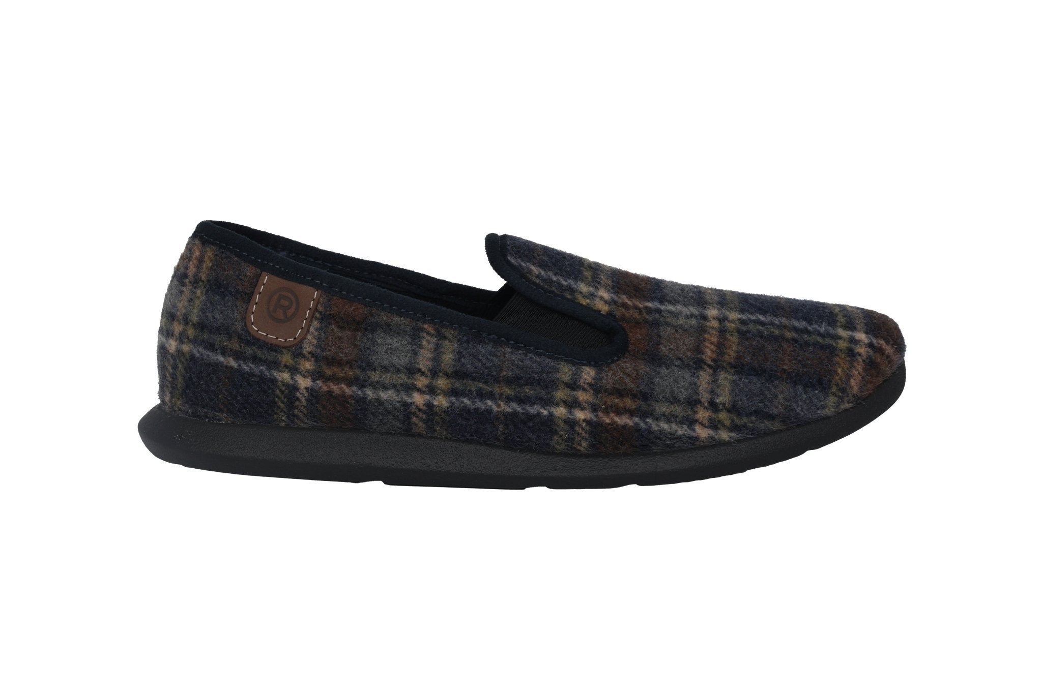 Pantofole uomo 'Fermo' - blu - ChaplinshoesPantofole da casa da uomo "Fermo" - bluRohde