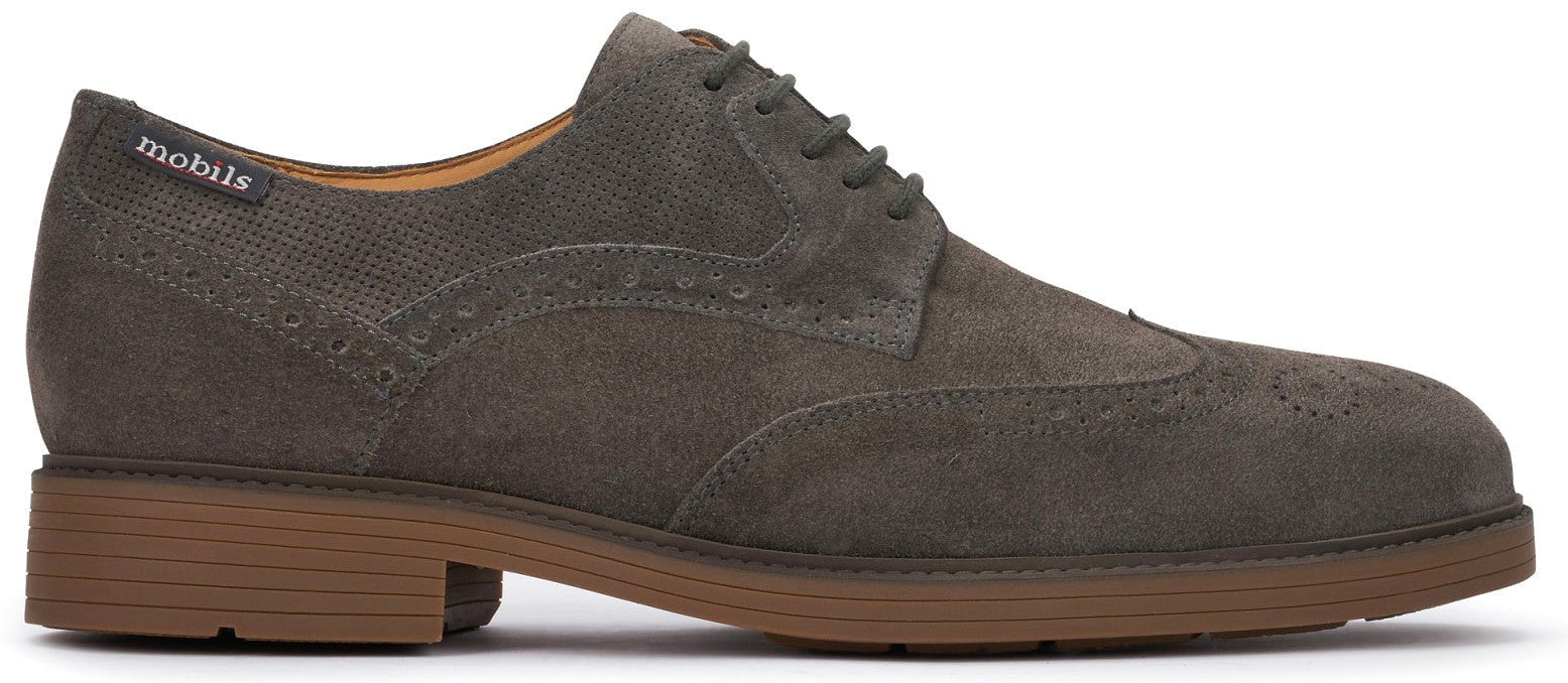 'FERNAND' zapatos con cordones para hombre ergonómicos de corte ancho (H) - gris - Chaplinshoes'FERNAND' Zapatos con cordones para hombre ergonómicos de corte ancho (H) - grisMephisto