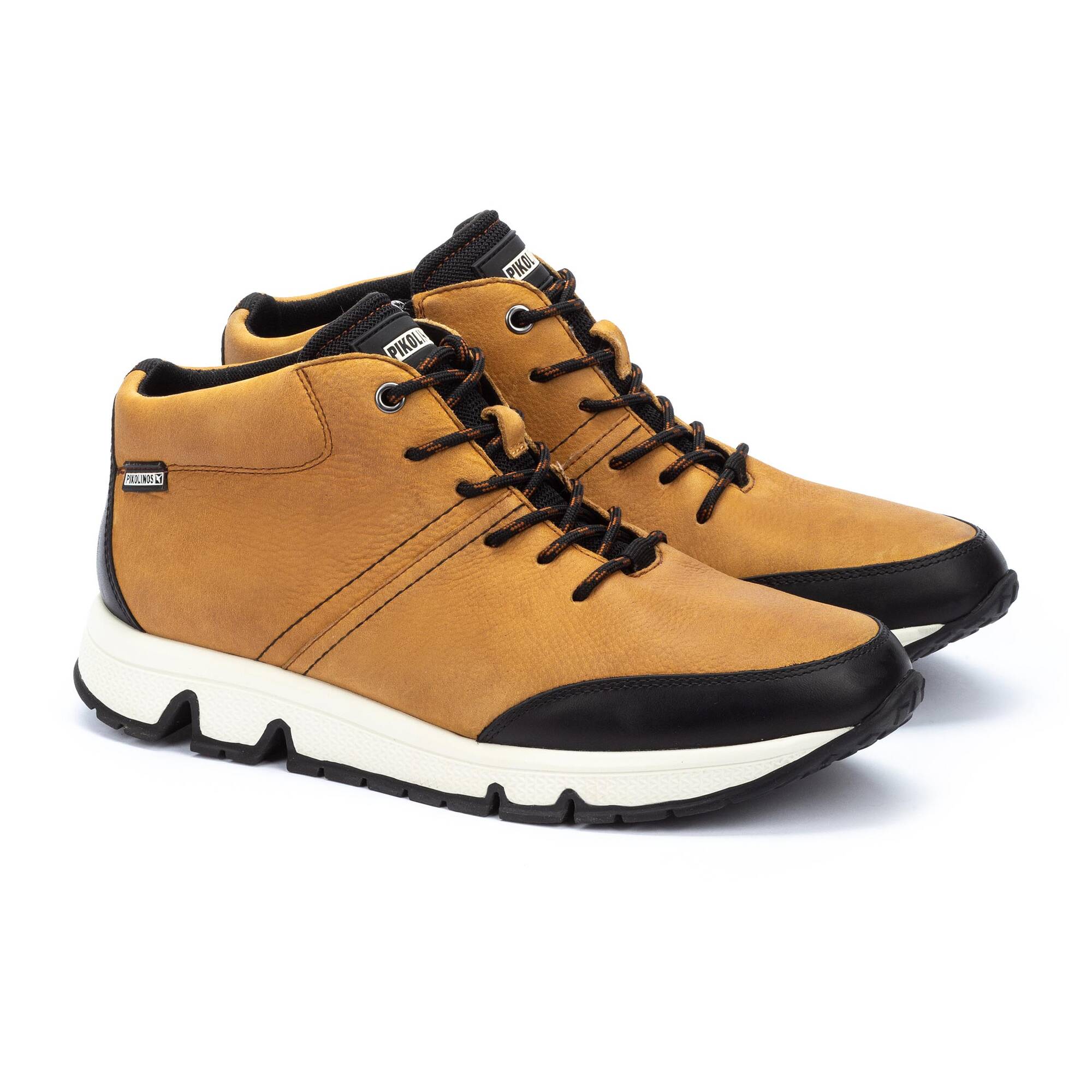 Bota deportiva para hombre 'Ferrol' - marrón camel - ChaplinshoesBota sport hombre 'Ferrol' - marrón camelPikolinos