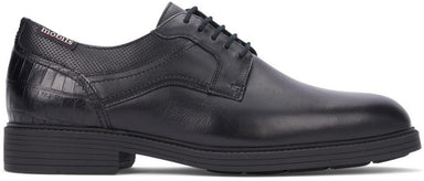 Zapato con cordones y ajuste ancho (H) ergonómico para hombre 'Flavien' - Negro - ChaplinshoesZapato con cordones para hombre ergonómico de corte ancho (H) 'Flavien' - NegroMephisto