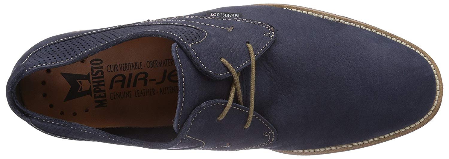 Zapato con cordones para hombre 'Florian' - azul - ChaplinshoesZapato con cordones para hombre 'Florian' - azulMephisto