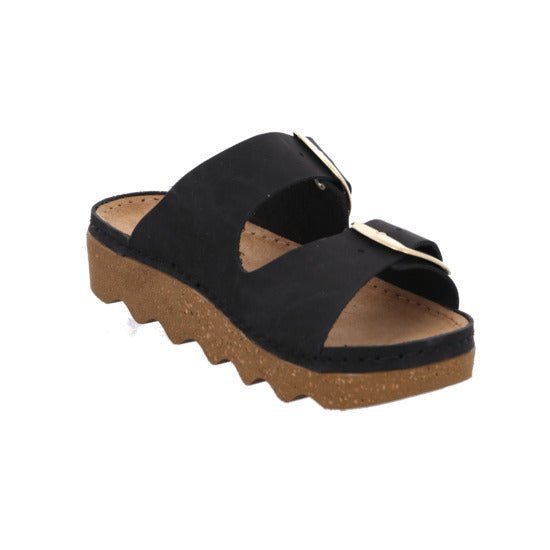 'Foggia - D' women's home slipper - Black - Chaplinshoes'Foggia - D' women's home slipper - BlackRohde