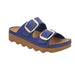 'Foggia - D' women's slide homeslipper - blue - Chaplinshoes'Foggia - D' women's slide homeslipper - blueRohde