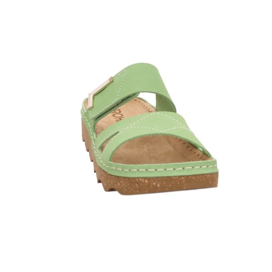 'Foggia' women's sldie strap sandal - Green - Chaplinshoes'Foggia' women's sldie strap sandal - GreenRohde