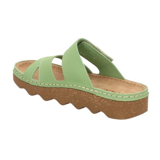 'Foggia' women's sldie strap sandal - Green - Chaplinshoes'Foggia' women's sldie strap sandal - GreenRohde