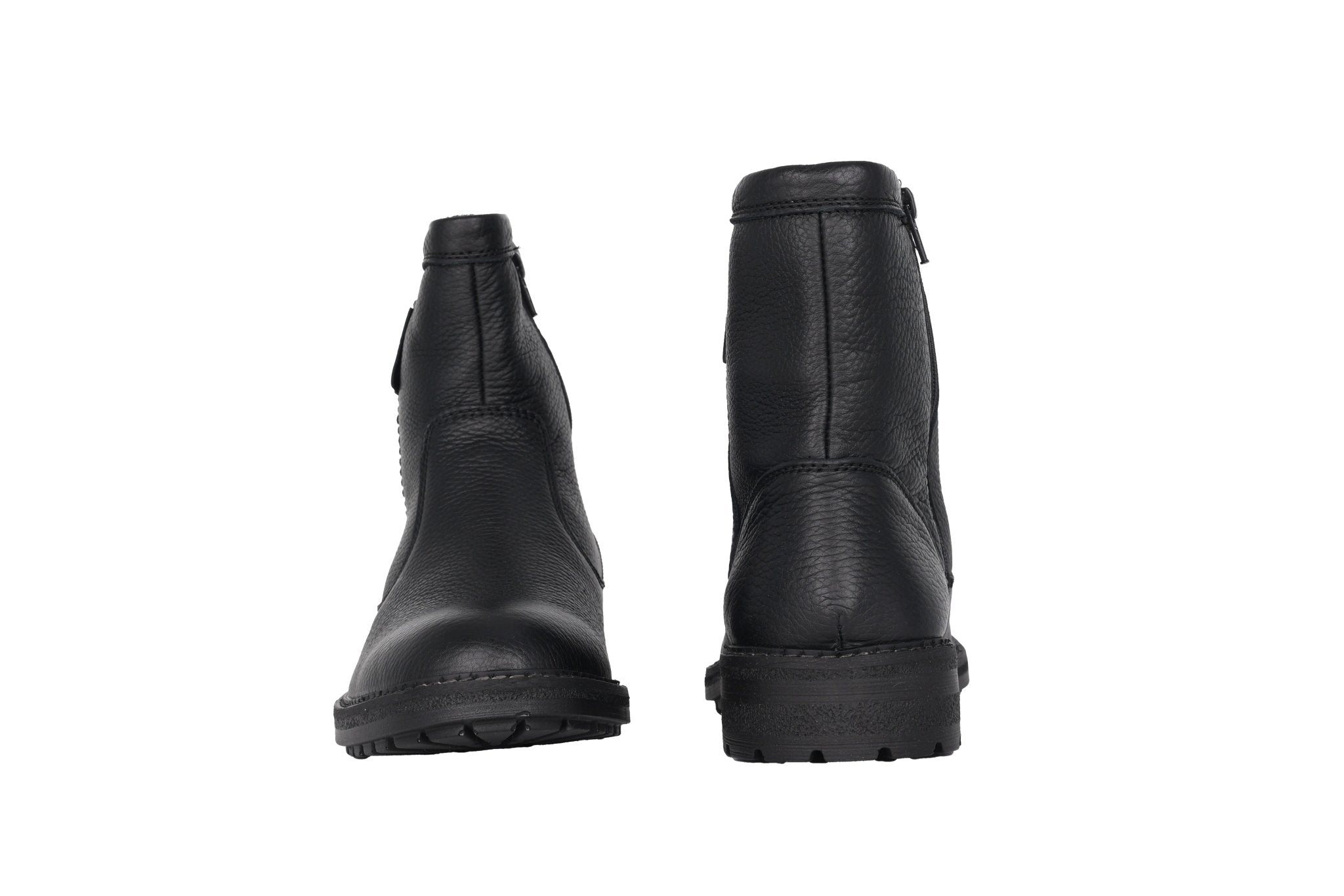 Bota con cremallera y forro cálido para hombre 'Frederik' - Negro - ChaplinshoesBota de hombre con forro cálido y cremallera 'Frederik' - BlackAra