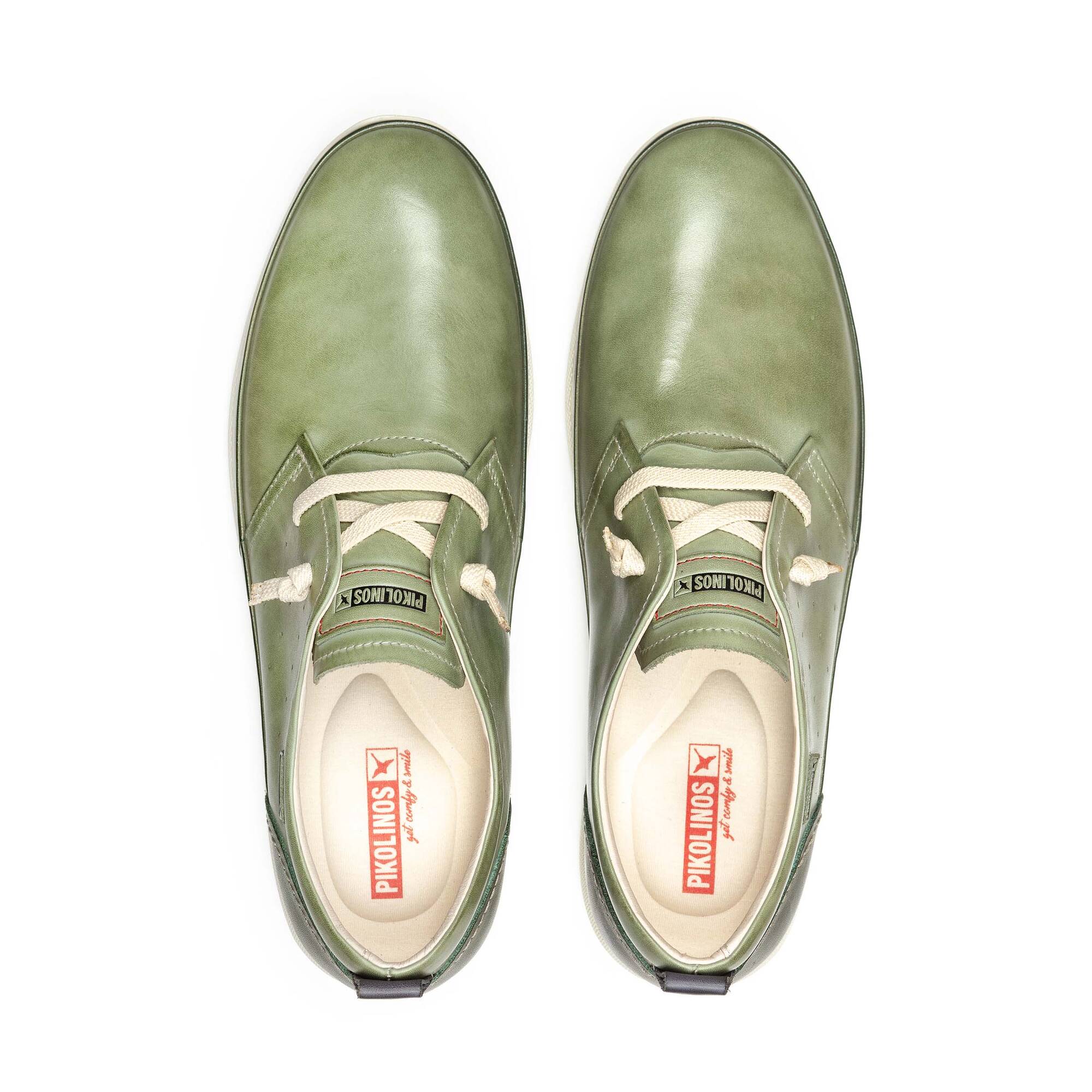Zapato con cordones para hombre 'Fuencarral' - Verde