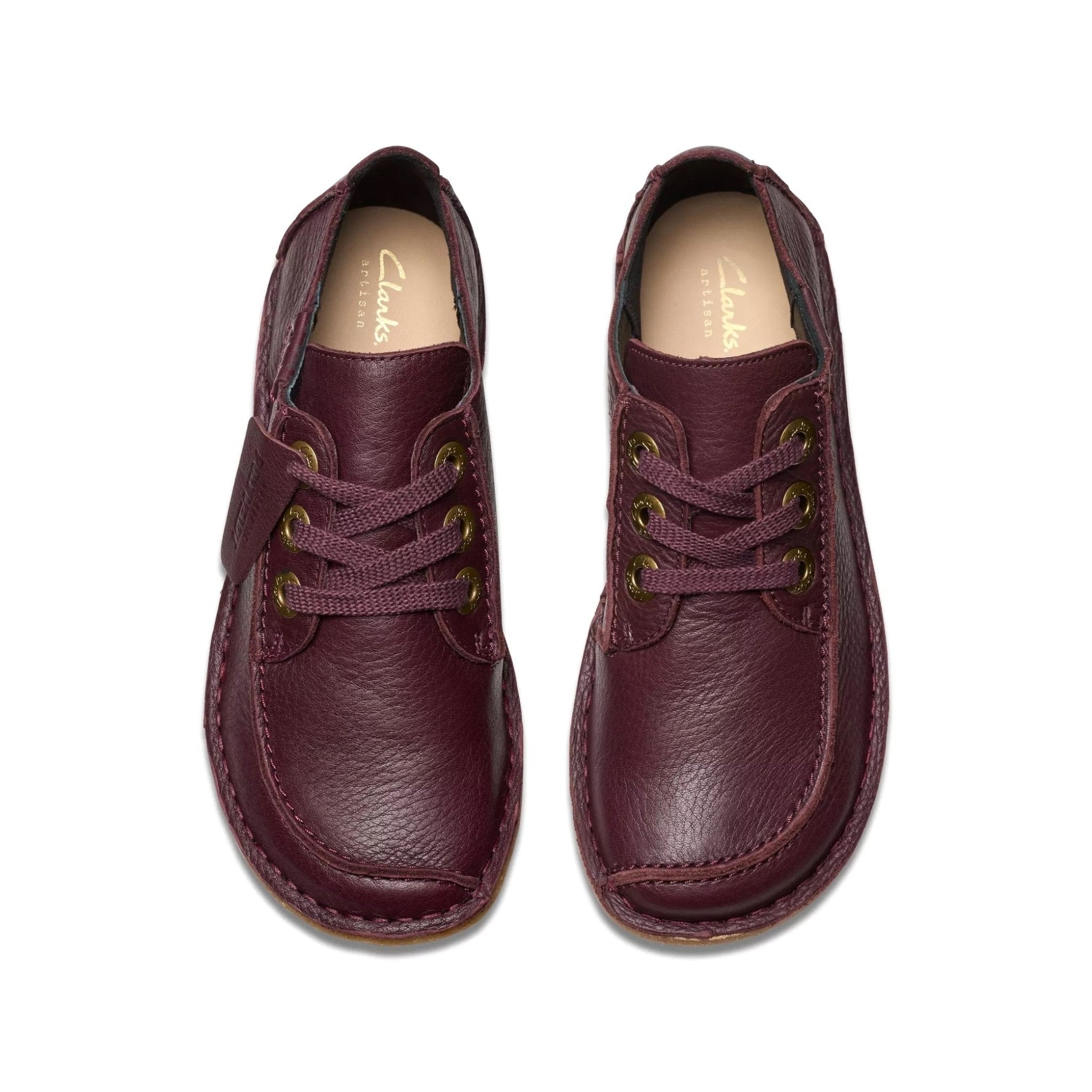 Damesveterschoen 'Grappig Dream' - rood - ChaplinshoesDamesveterschoen 'Grappig Dream' roodClarks