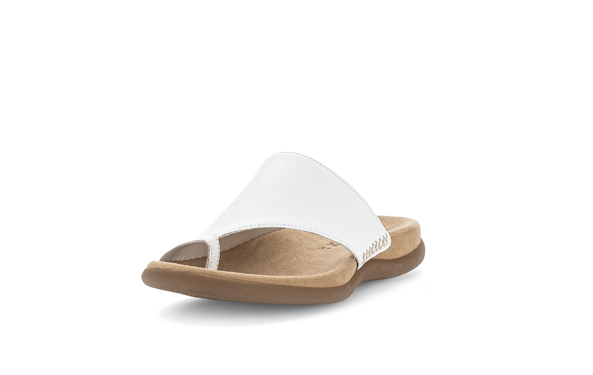 '03.700.21' women's toe slide sandal - white