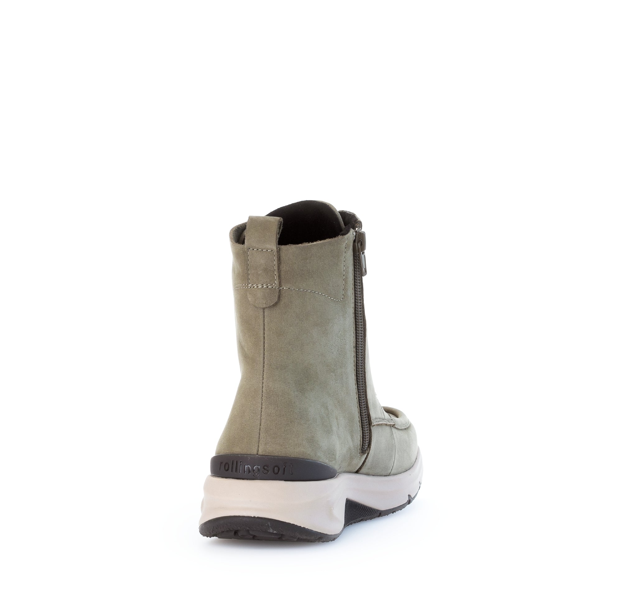 '56.884.33' Botte de marche à lacets et zip pour femme - Vert