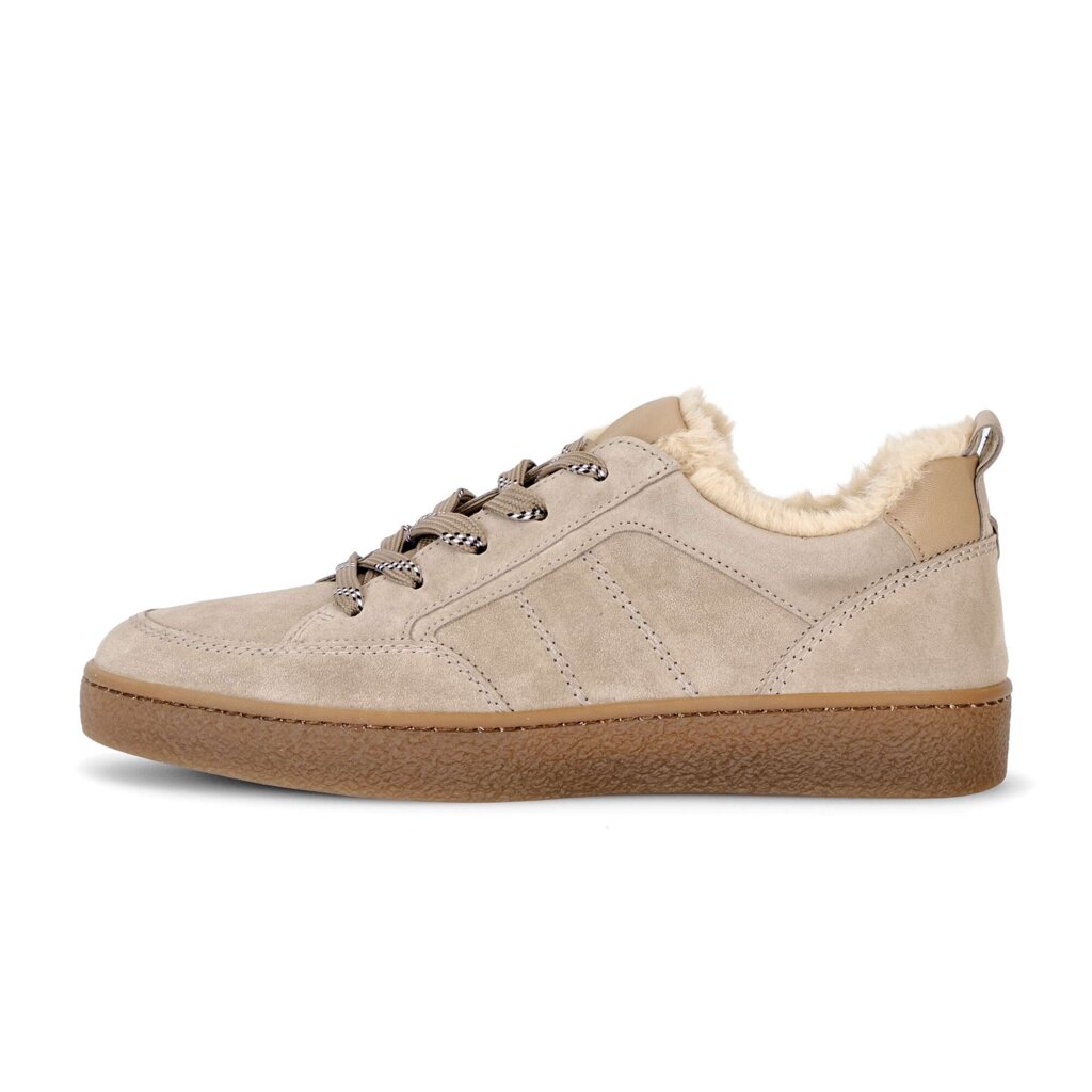 '6024.01.004' women's lace-up shoe - beige