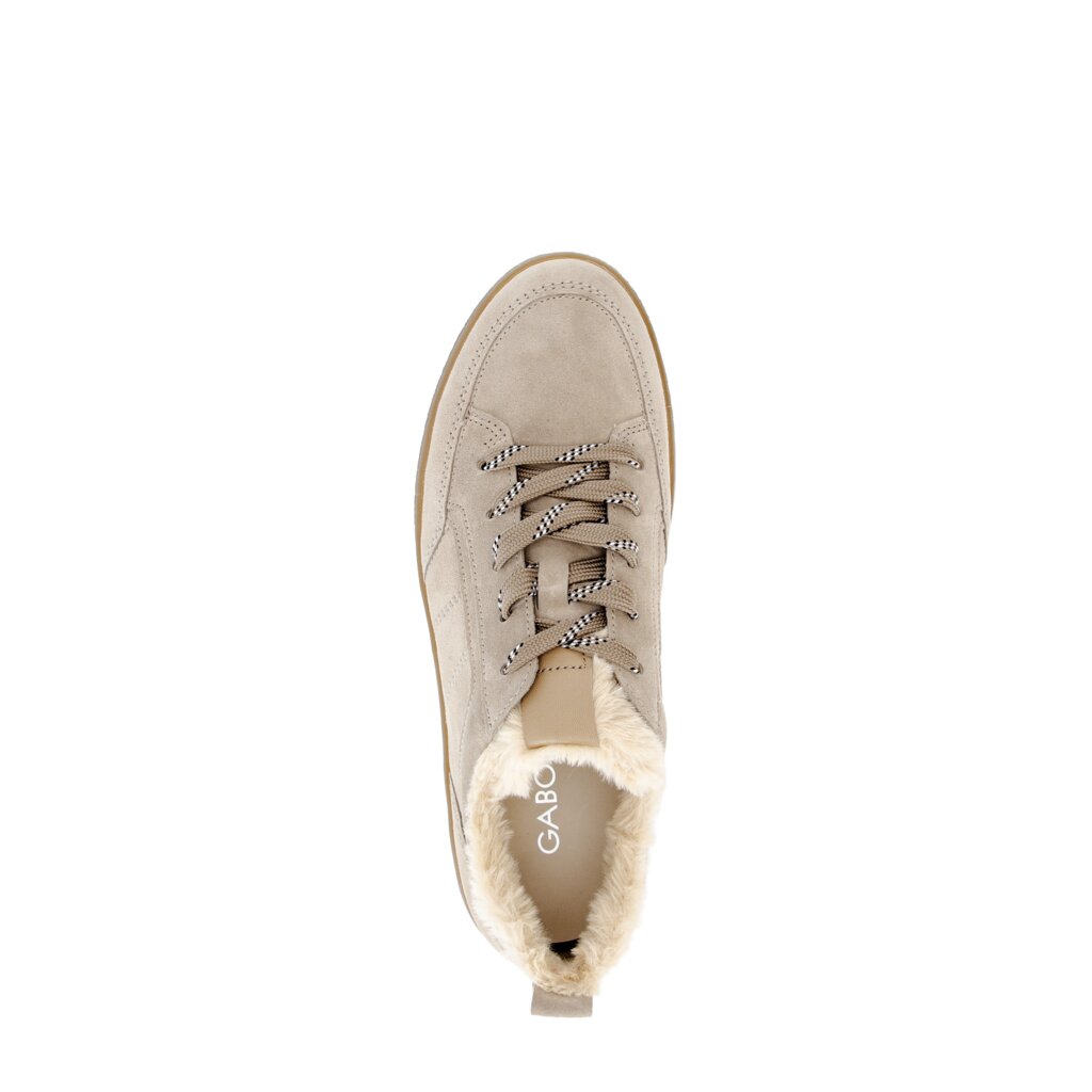 '6024.01.004' women's lace-up shoe - beige