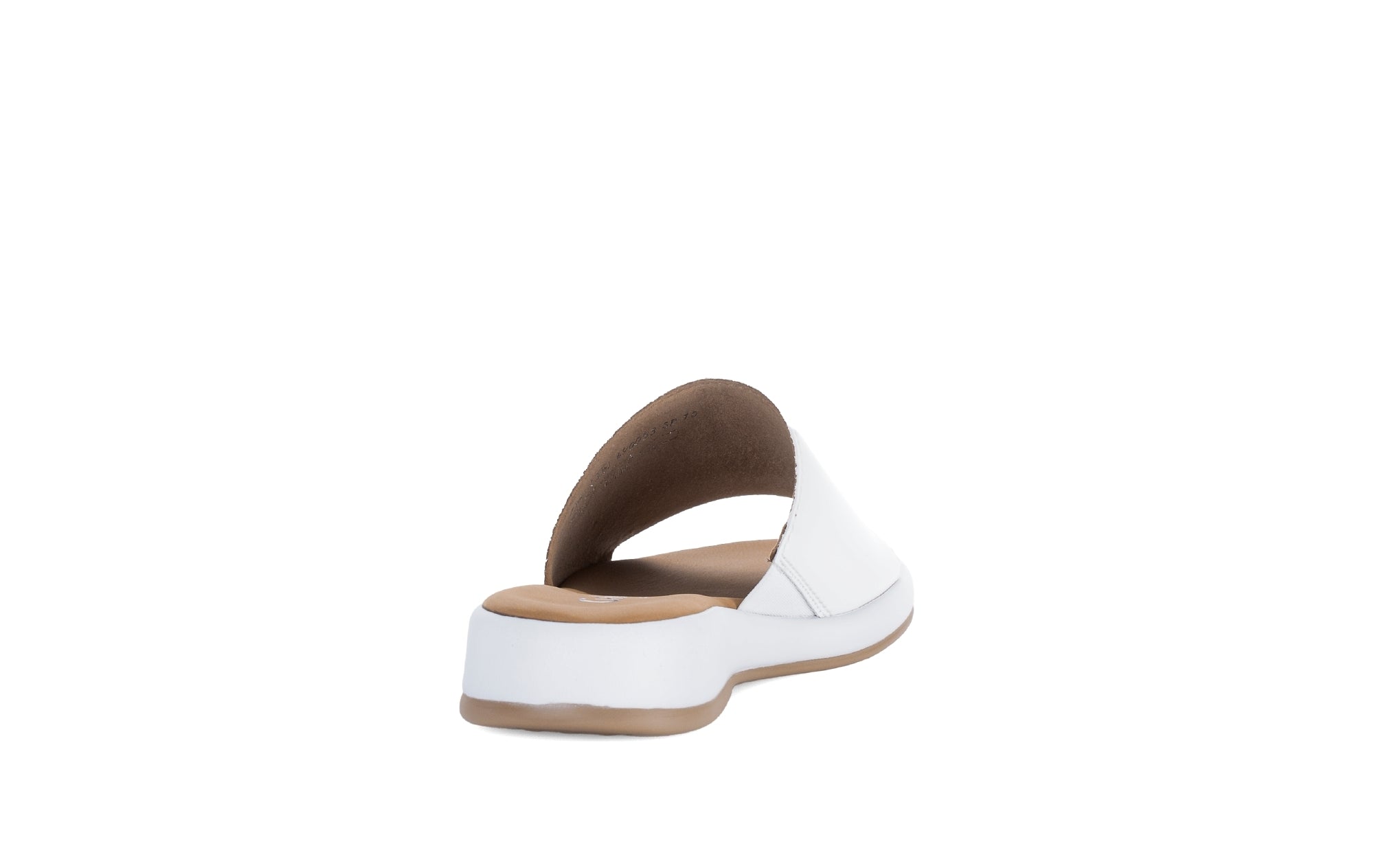 sandalo sabot da donna '62.730.50' - bianco