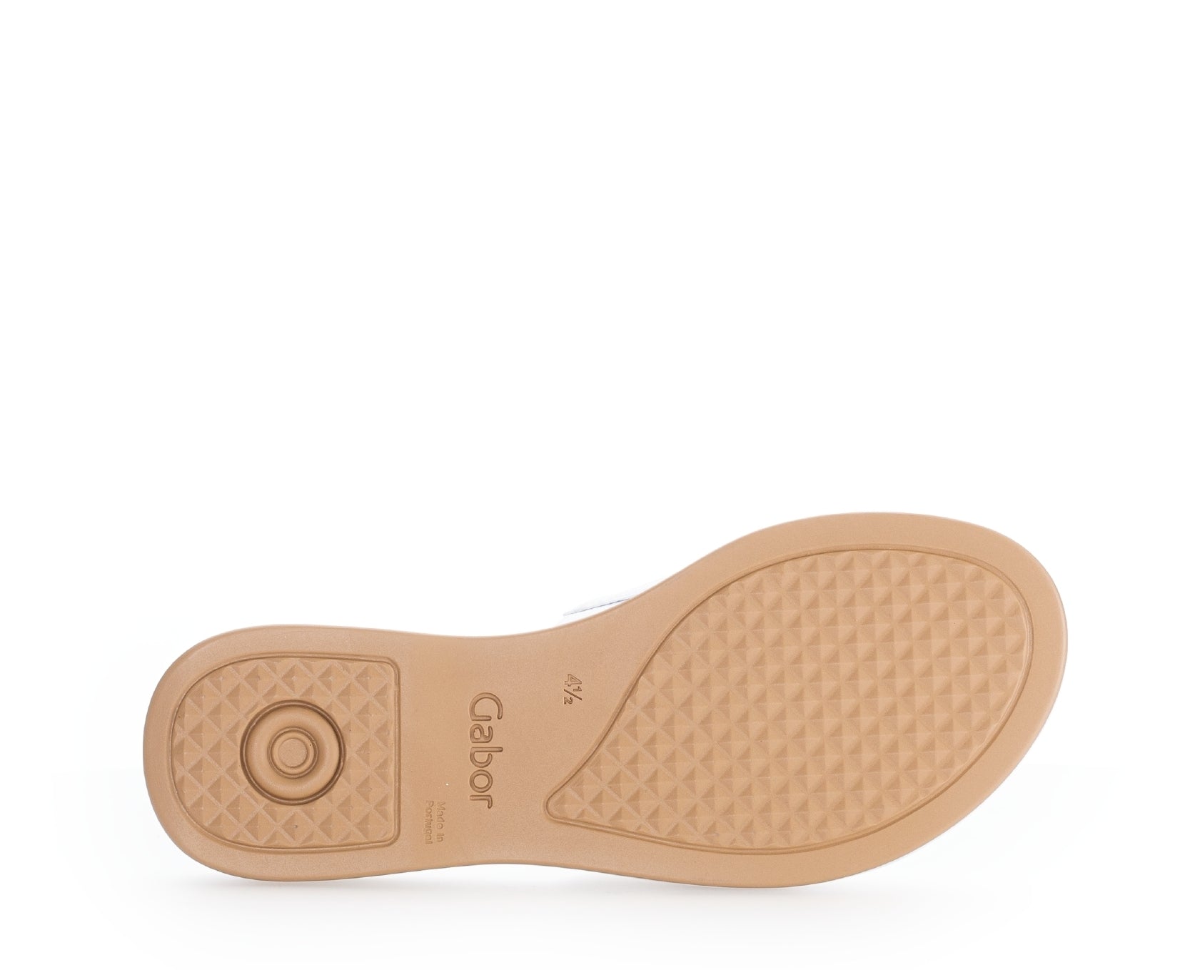 sandalo sabot da donna '62.730.50' - bianco