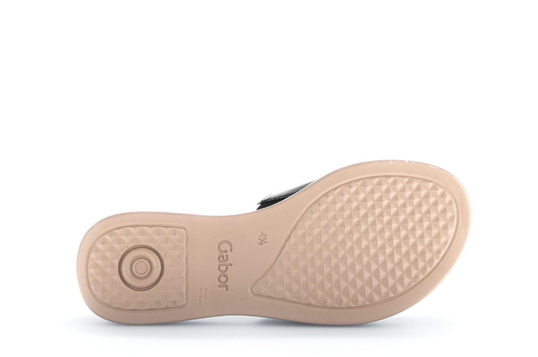 '62.730.57' women's slide sandal - black