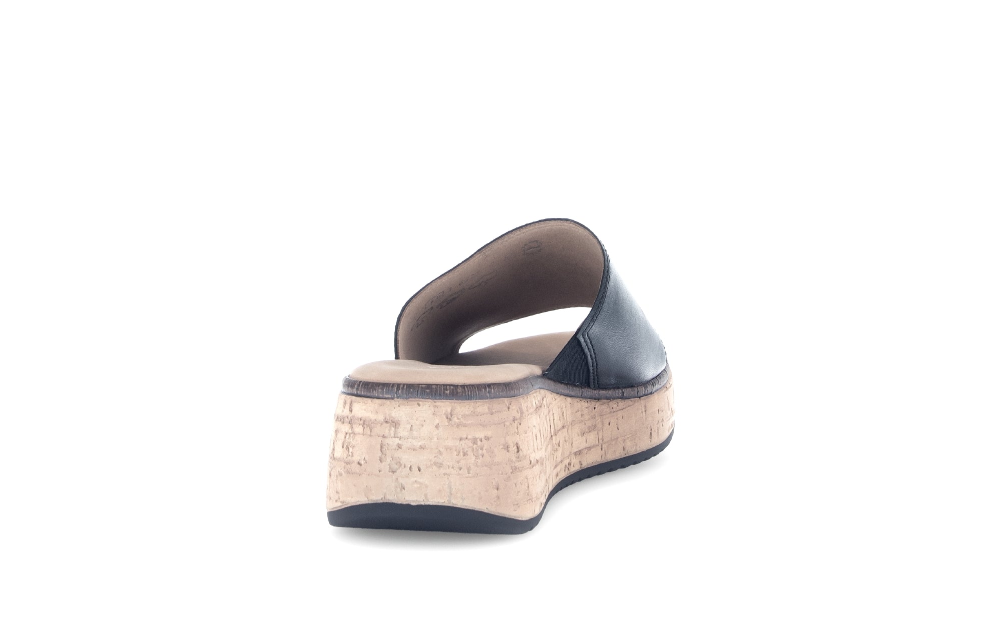 sandalo slide da donna '62.820.57' - nero