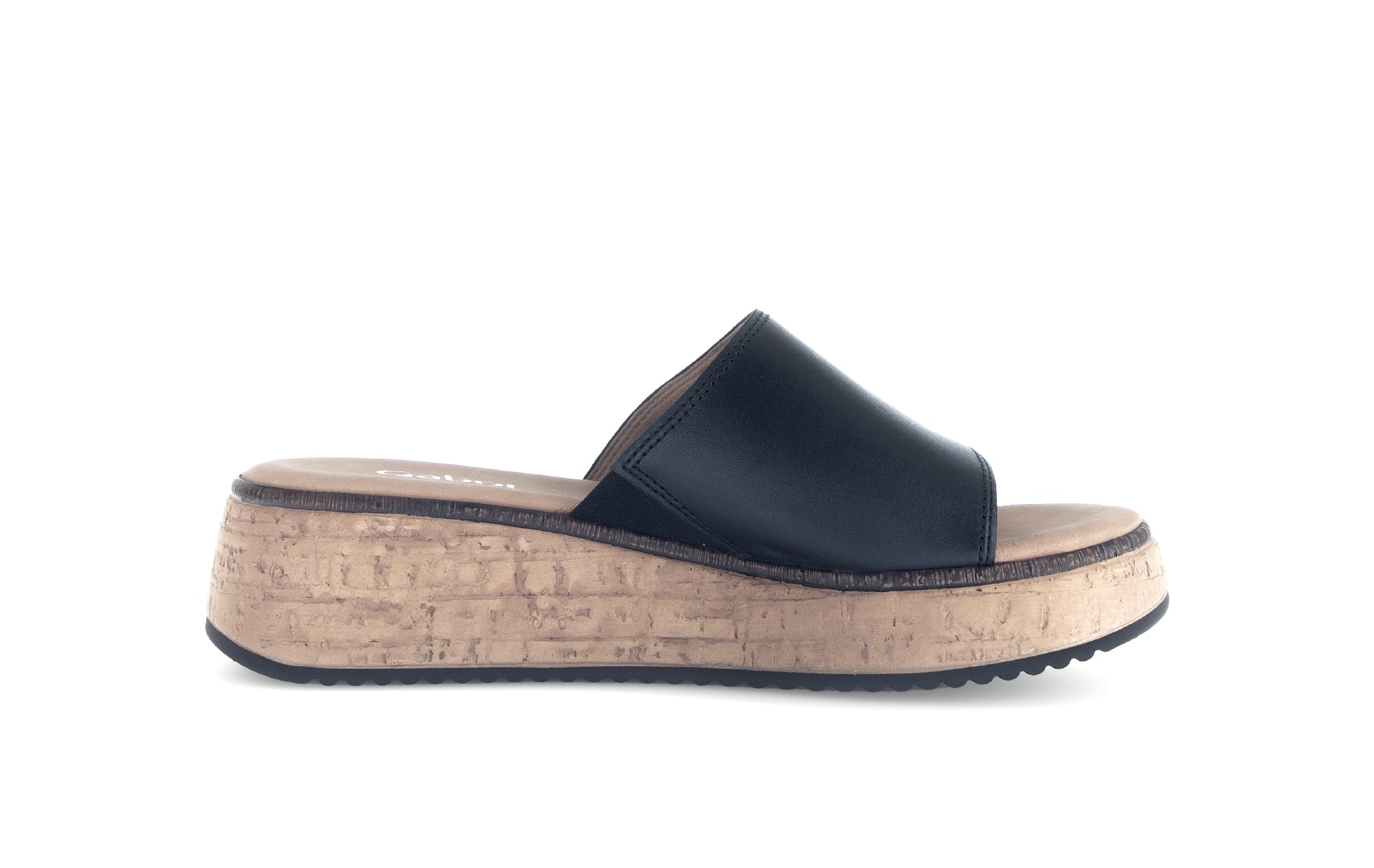 sandalo slide da donna '62.820.57' - nero