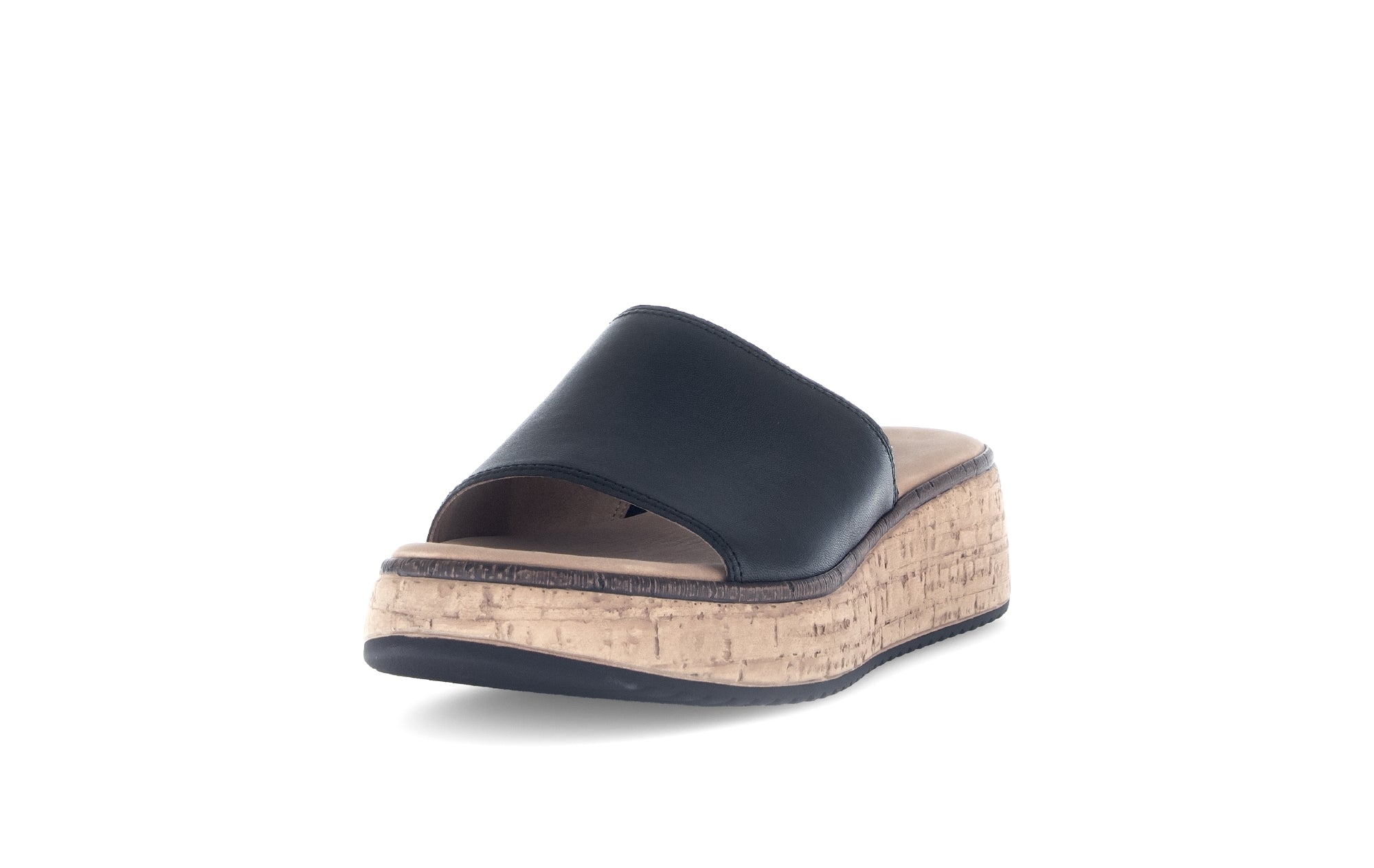 sandalo slide da donna '62.820.57' - nero