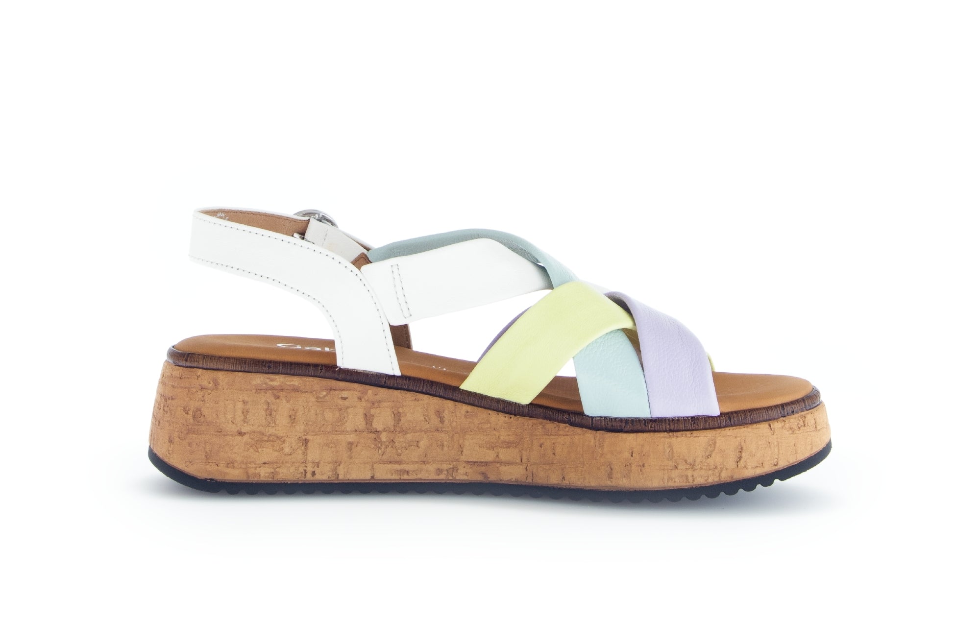 Damessandaal '62.823.22' - veelkleurig