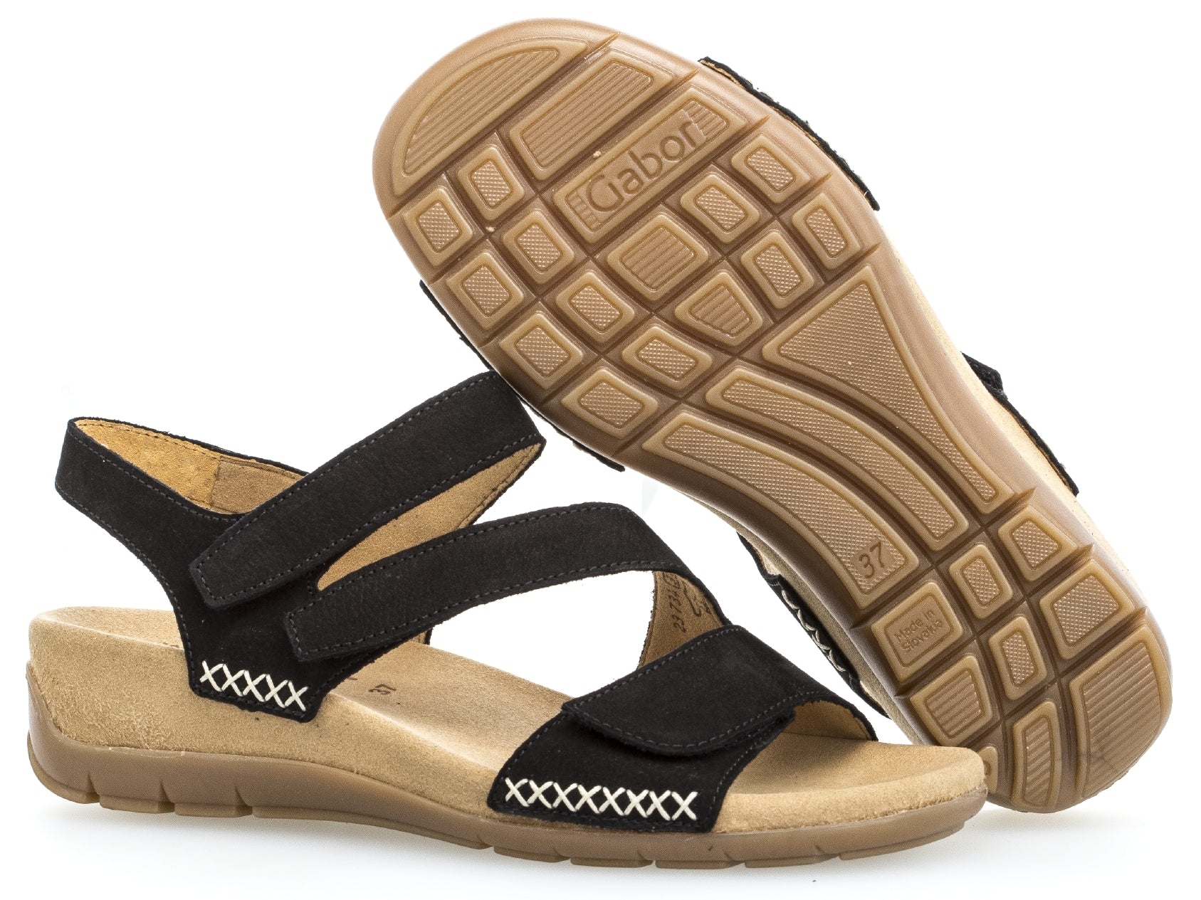 Sandalo Gabor 63.734.17 da donna - Nero - ChaplinshoesSandalo Gabor 63.734.17 da donna - NeroGabor