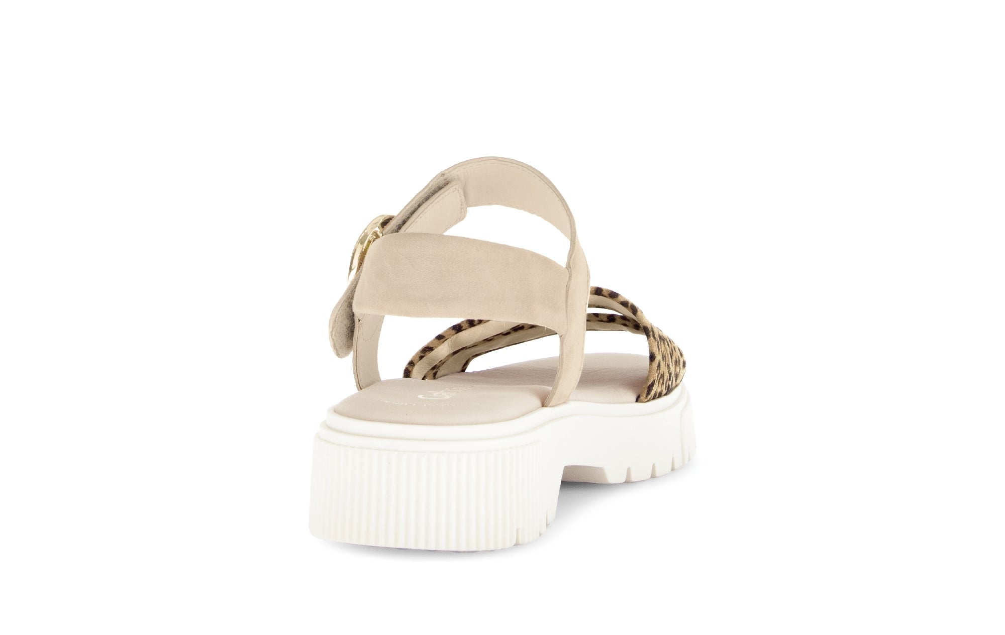 Damessandaal '64.510.32' - bruinbeige mix