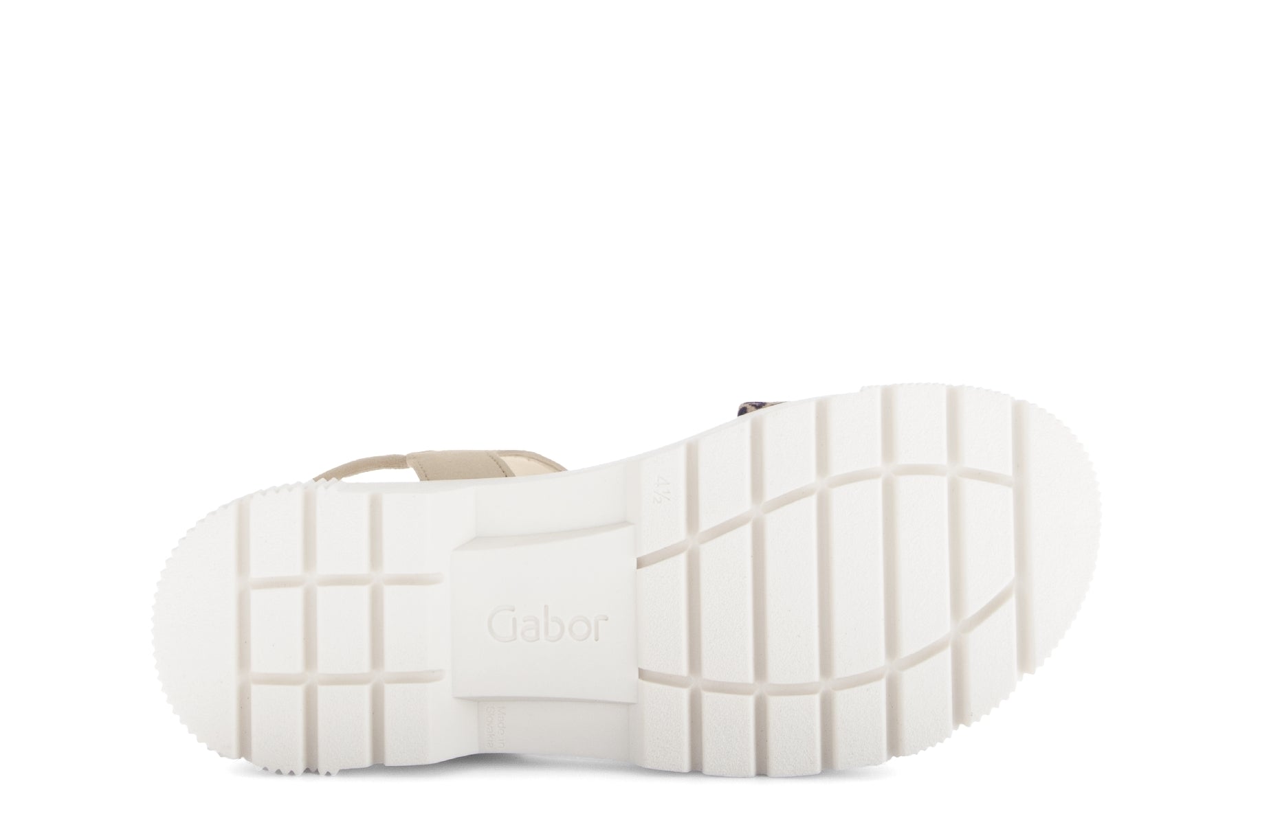 Damessandaal '64.510.32' - bruinbeige mix