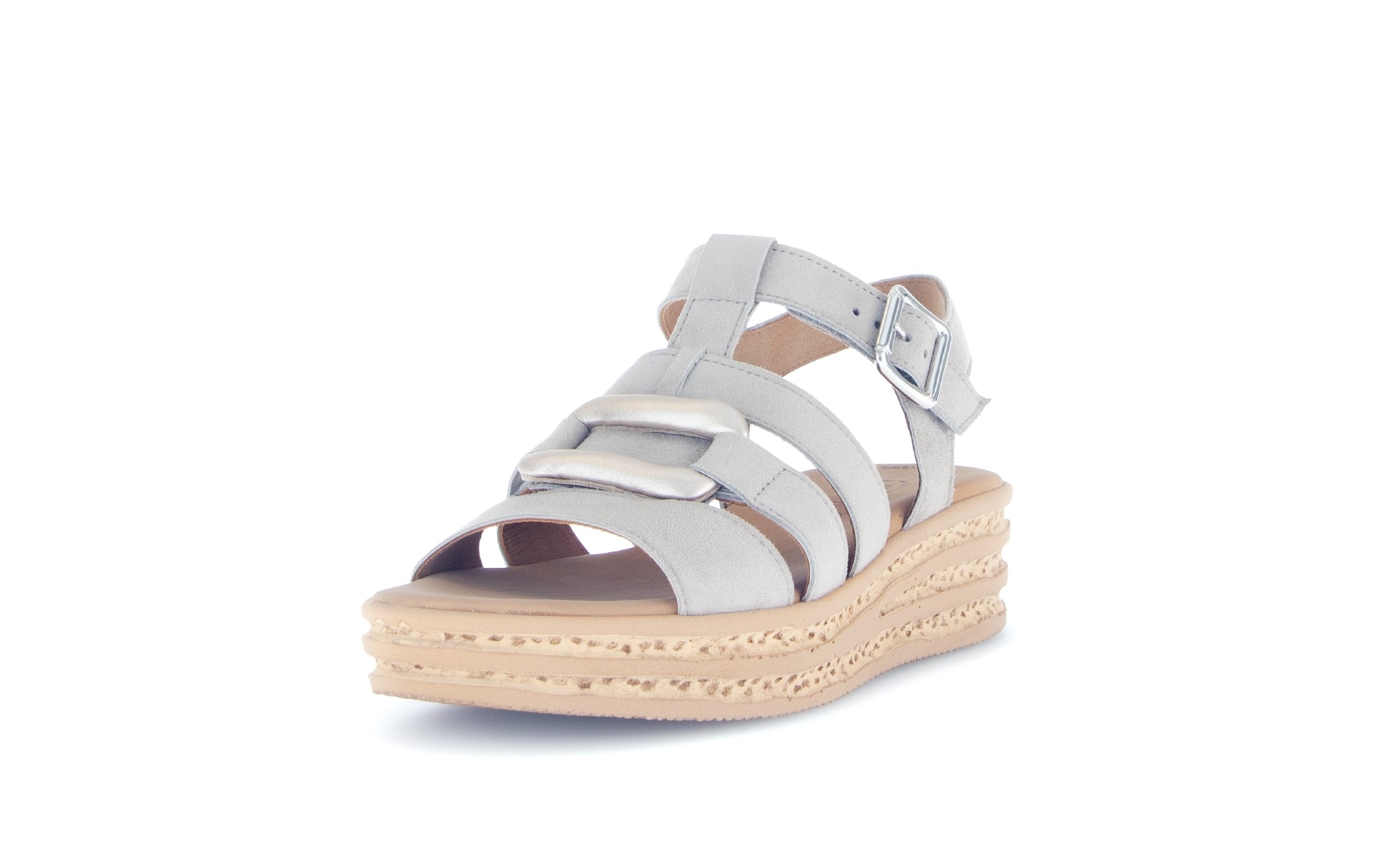 '64.552.12' sandalia para mujer - gris