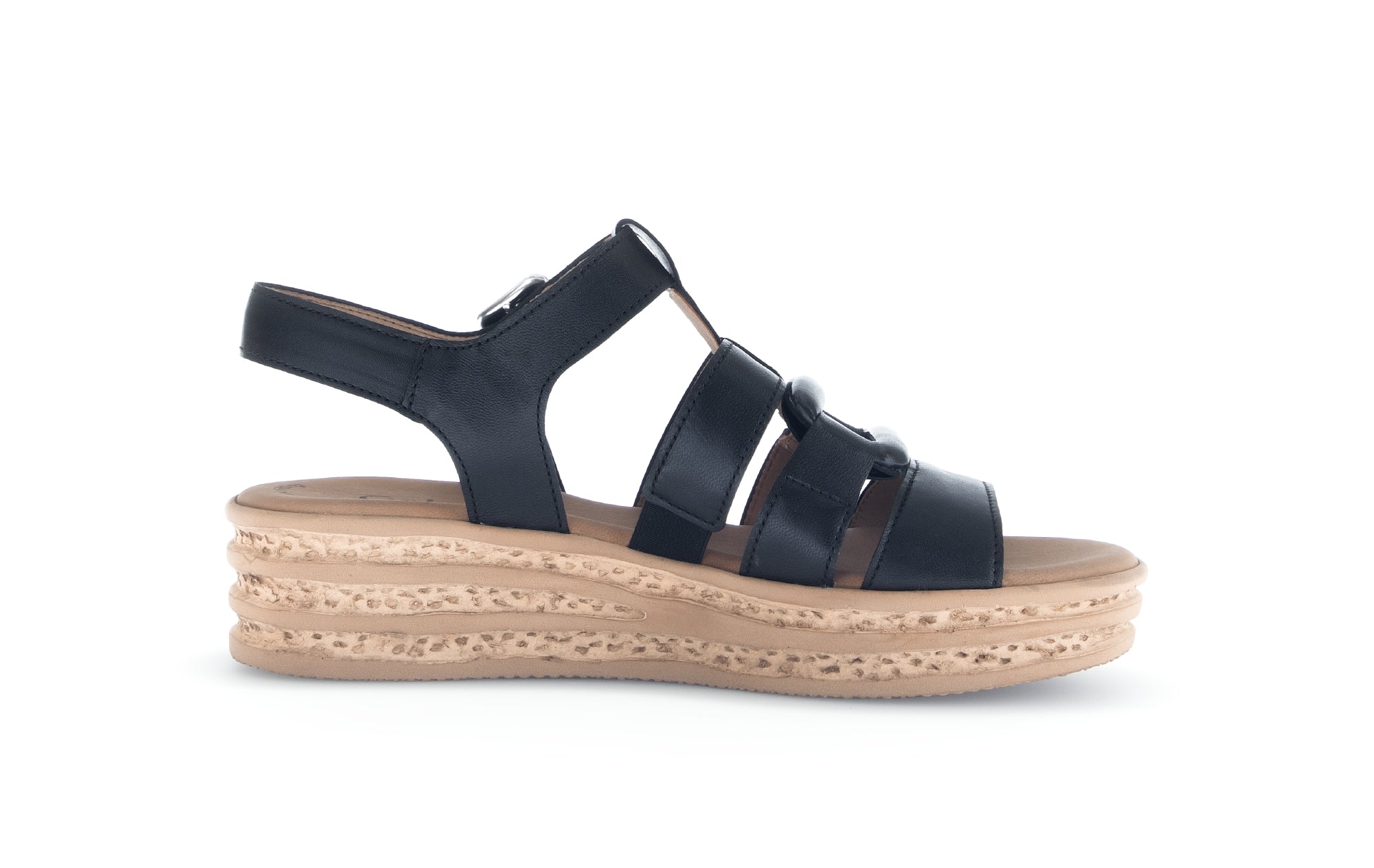 '64.552.27' sandalia para mujer - negro