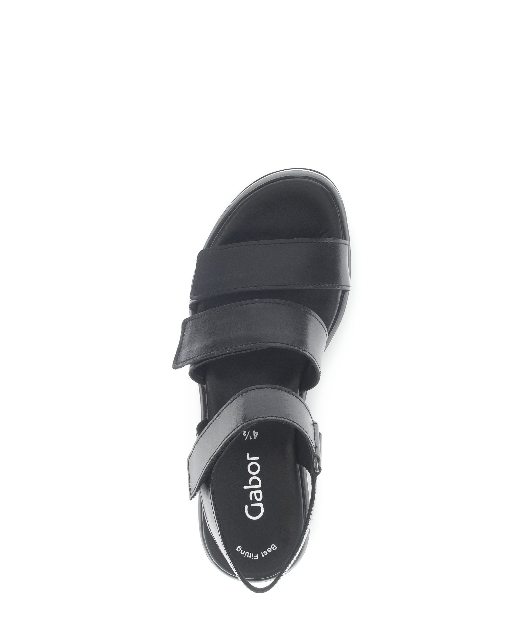 '64.620.27' women's sandal - black