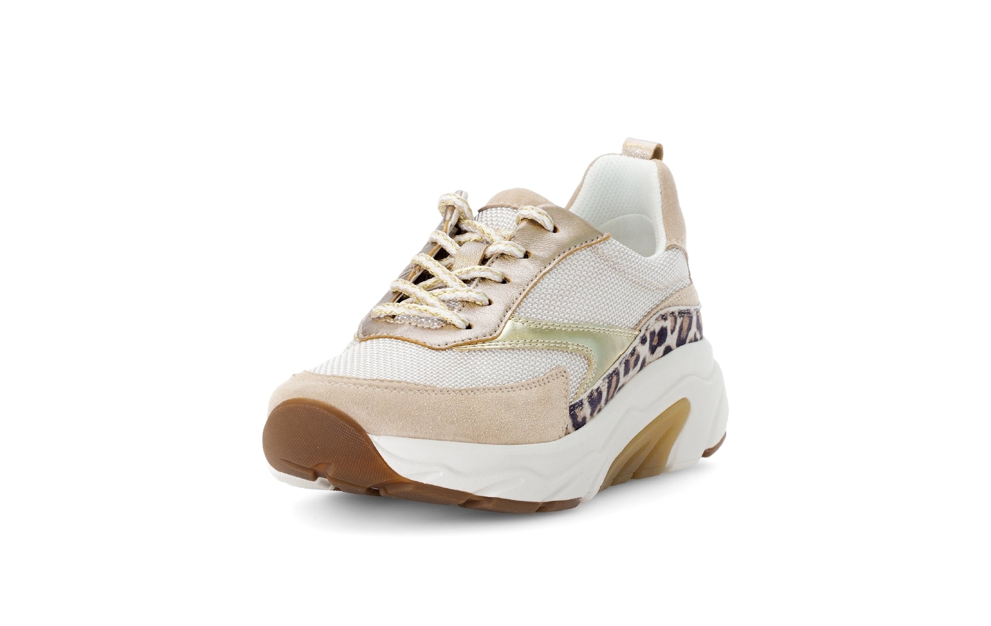 '66.935.82' women's walking rolling sneaker - beige