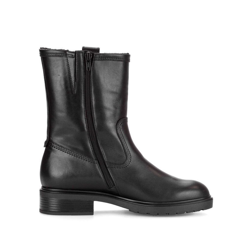 '8010.01.001' women's leather ankle boots - black