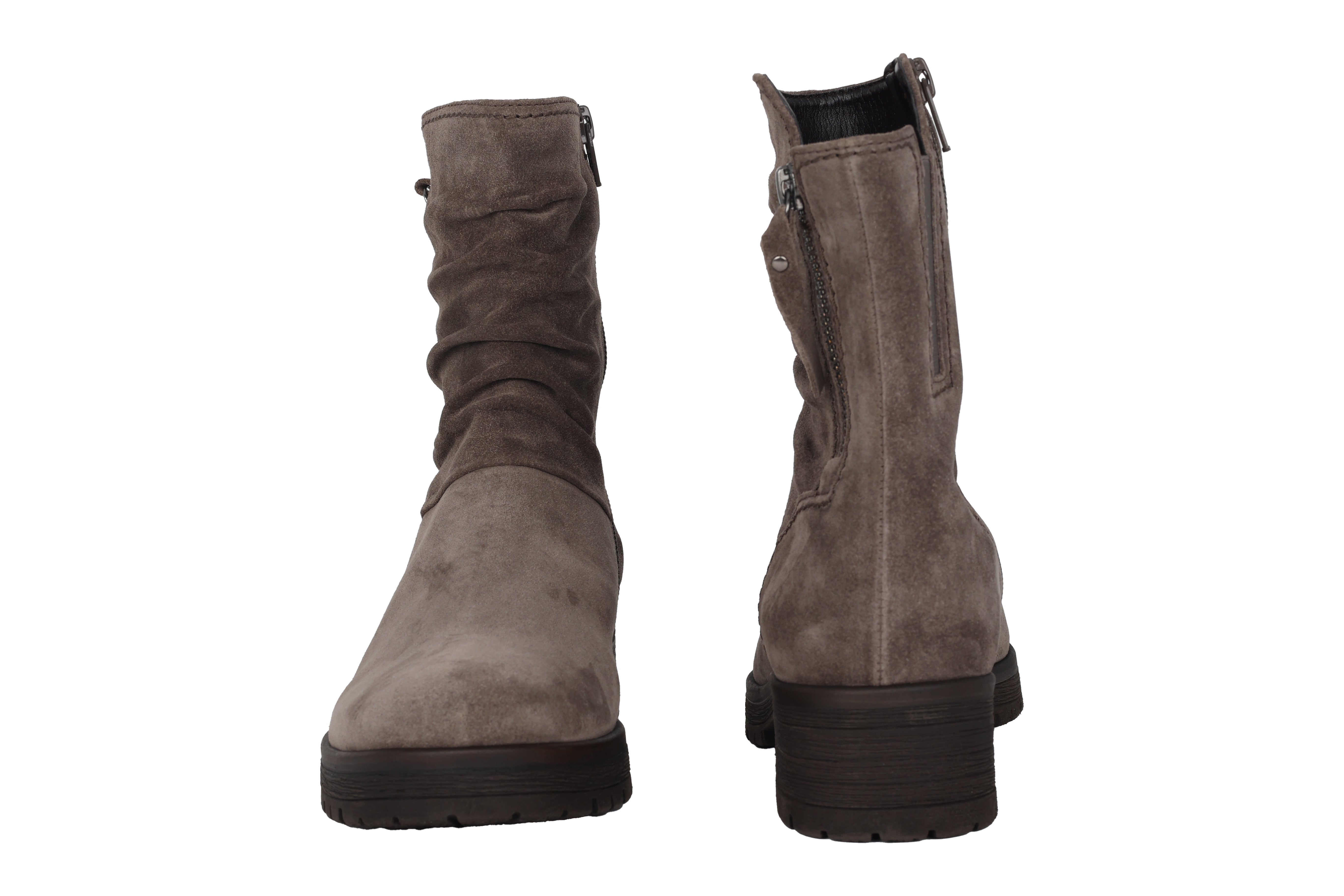 '52.092.31' women's zipper boot - grey