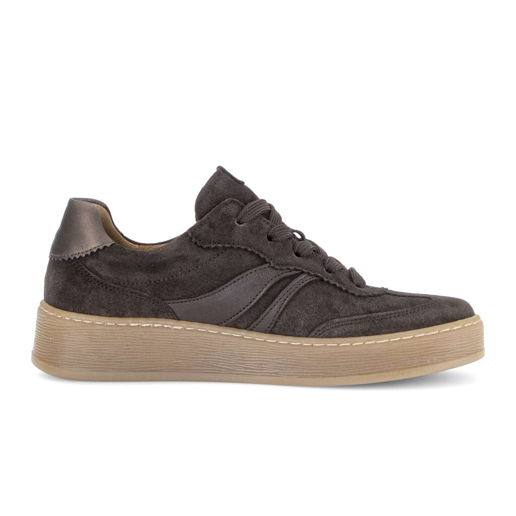 '6018.01.009' women's lace-up shoe - brown