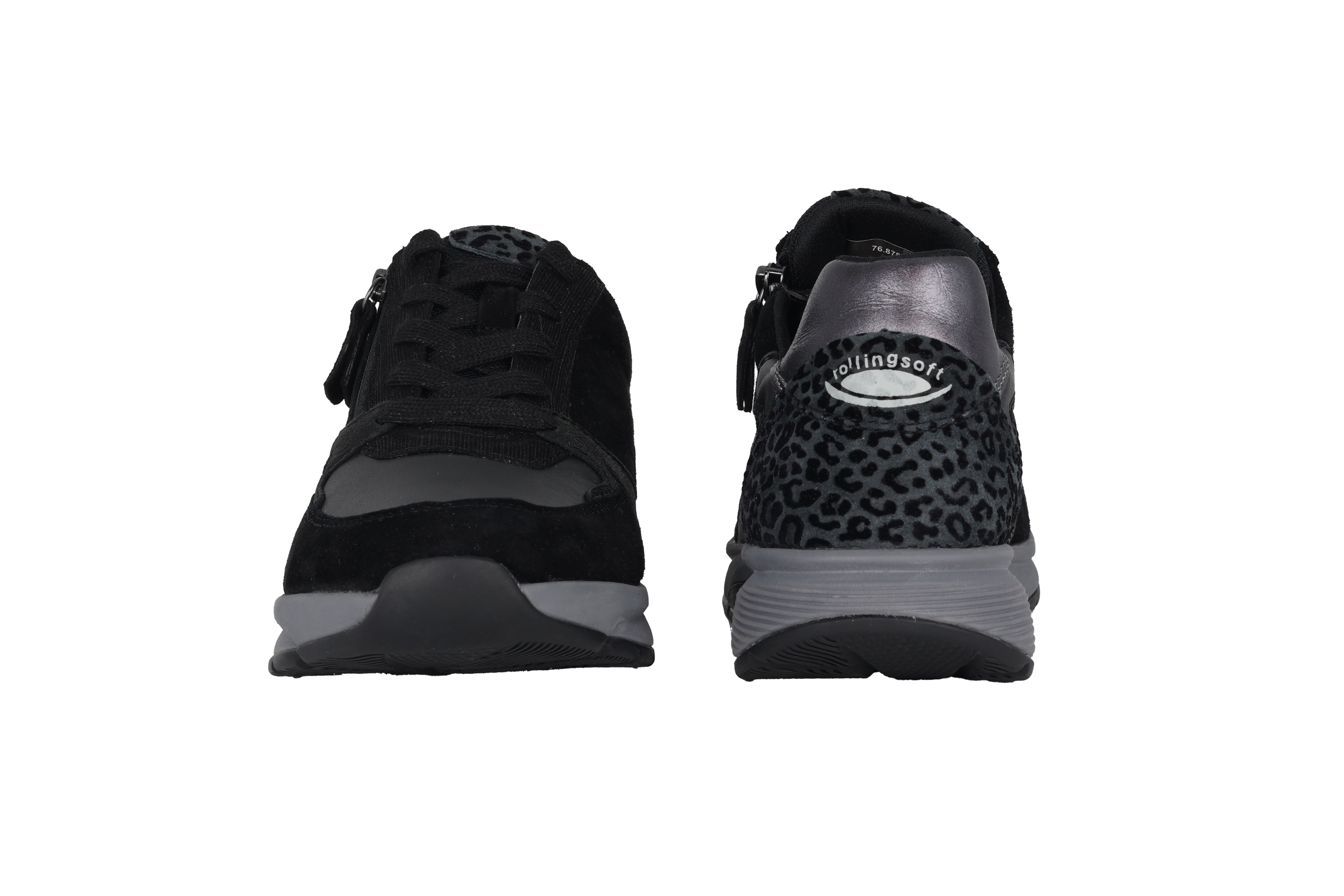 '76.878.67' loopschoenen voor dames - zwart