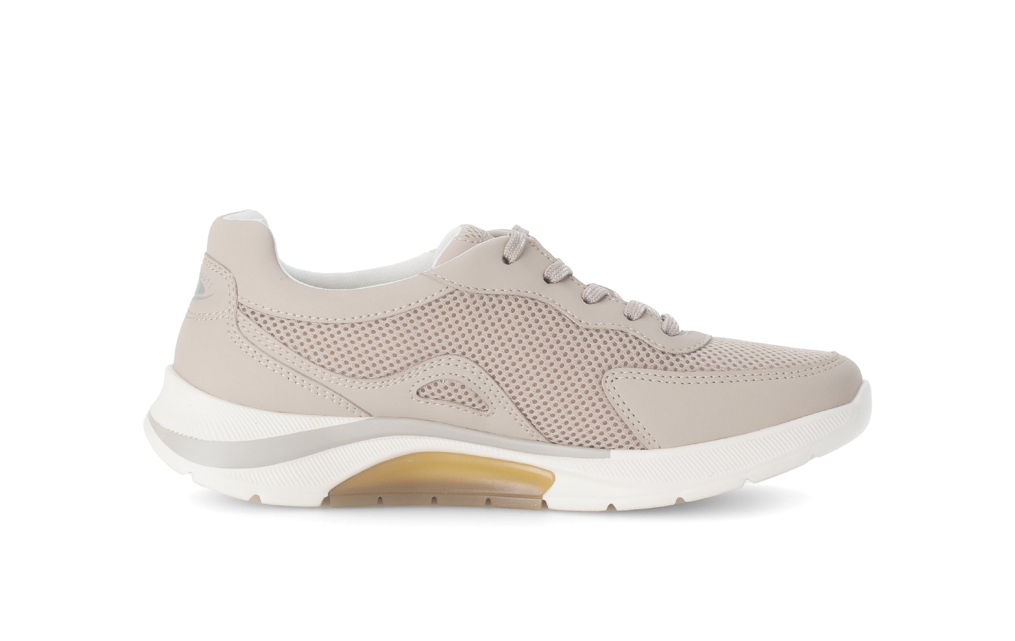 Sneaker da passeggio con lacci da donna '66.923.13' - beige