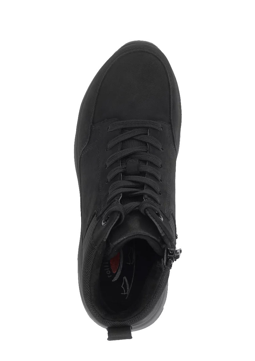 '76.835.47' women's walking rolling ankle boot - Black