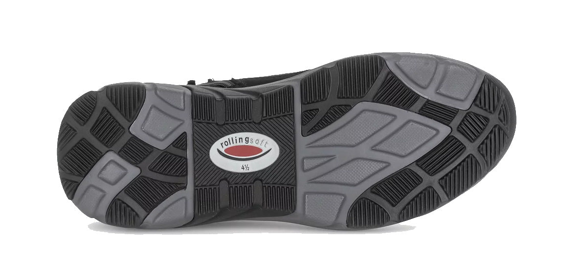 '76.835.47' women's walking rolling ankle boot - Black