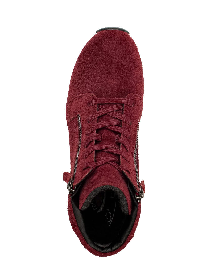 Damen-Walking-Rollstiefelette '76.868.38' – rot