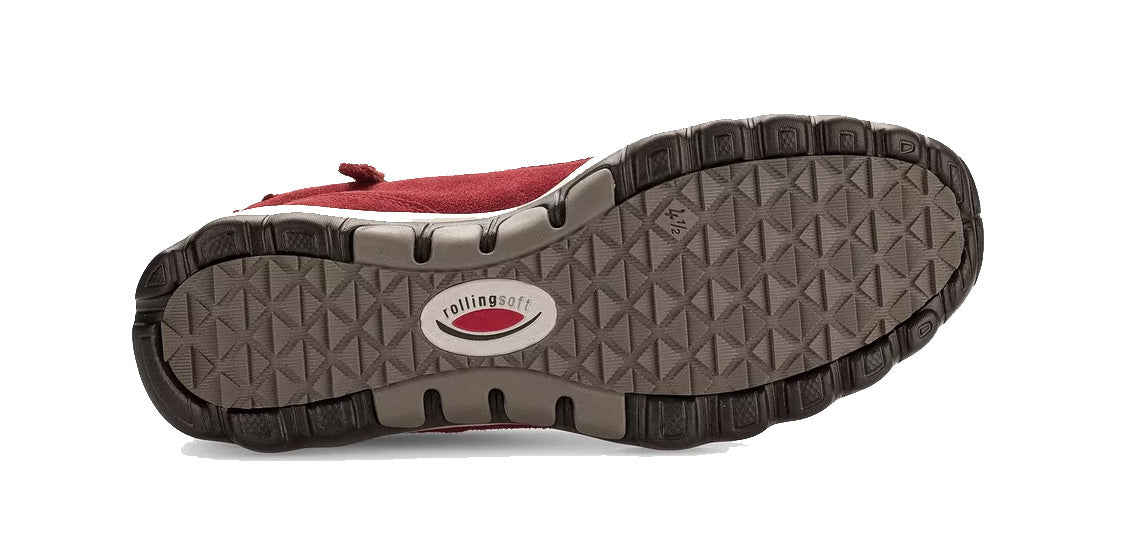 Damen-Walking-Rollstiefelette '76.868.38' – rot