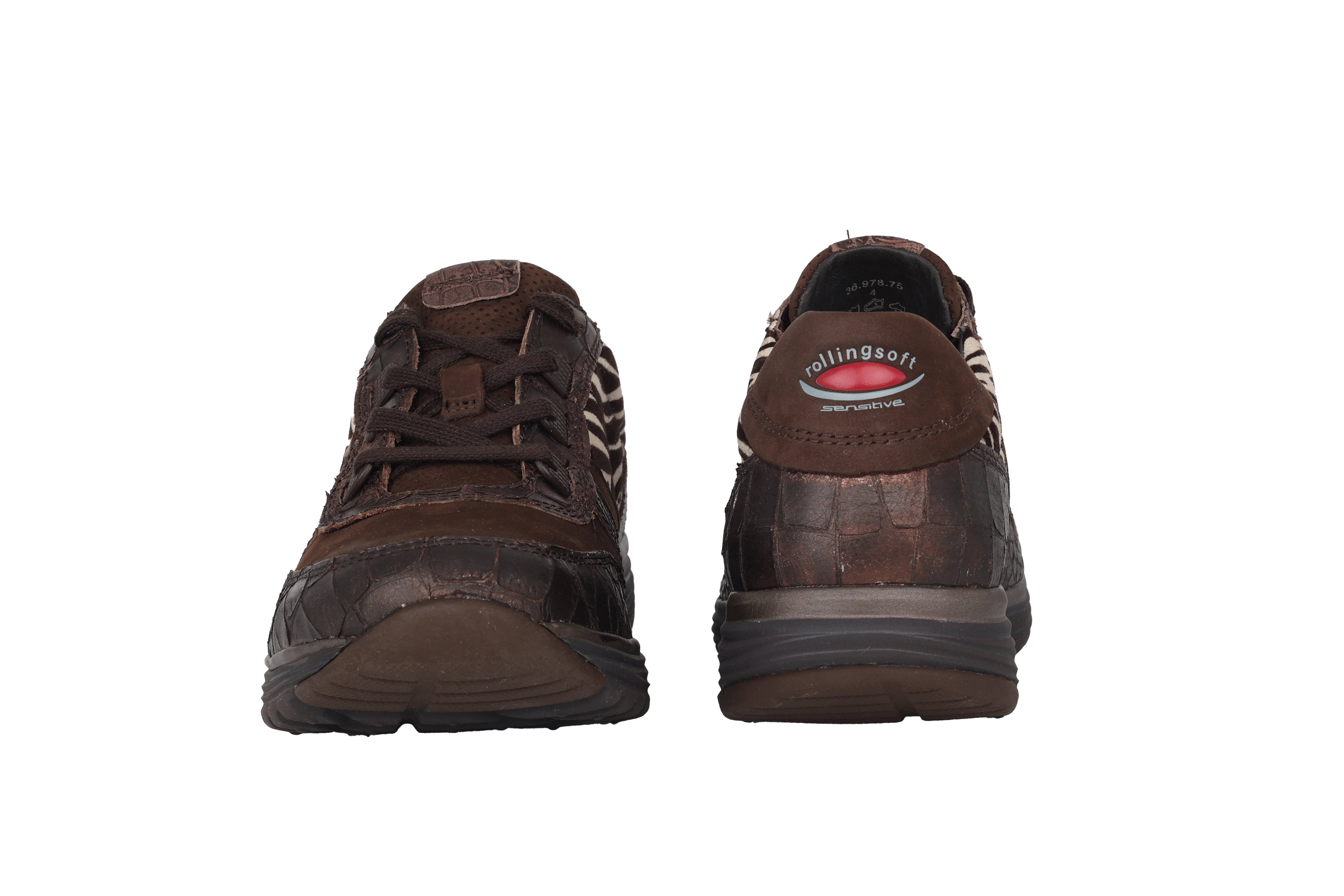 '36.978.75' rollende damessneaker - Bronsmix