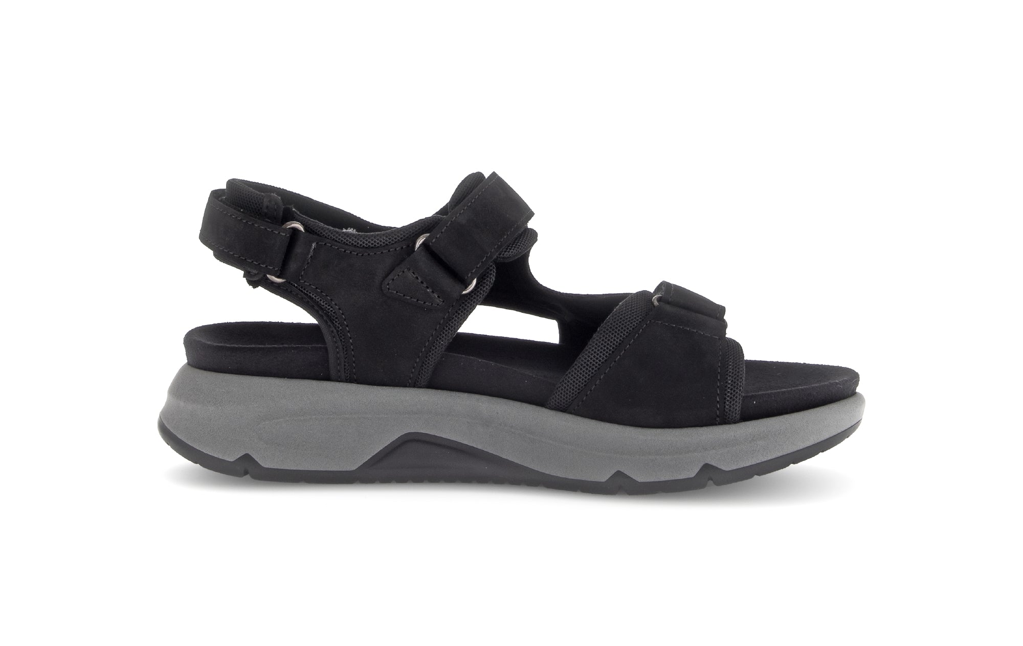 Damen-Wandersandale '66.889.47' - Schwarz