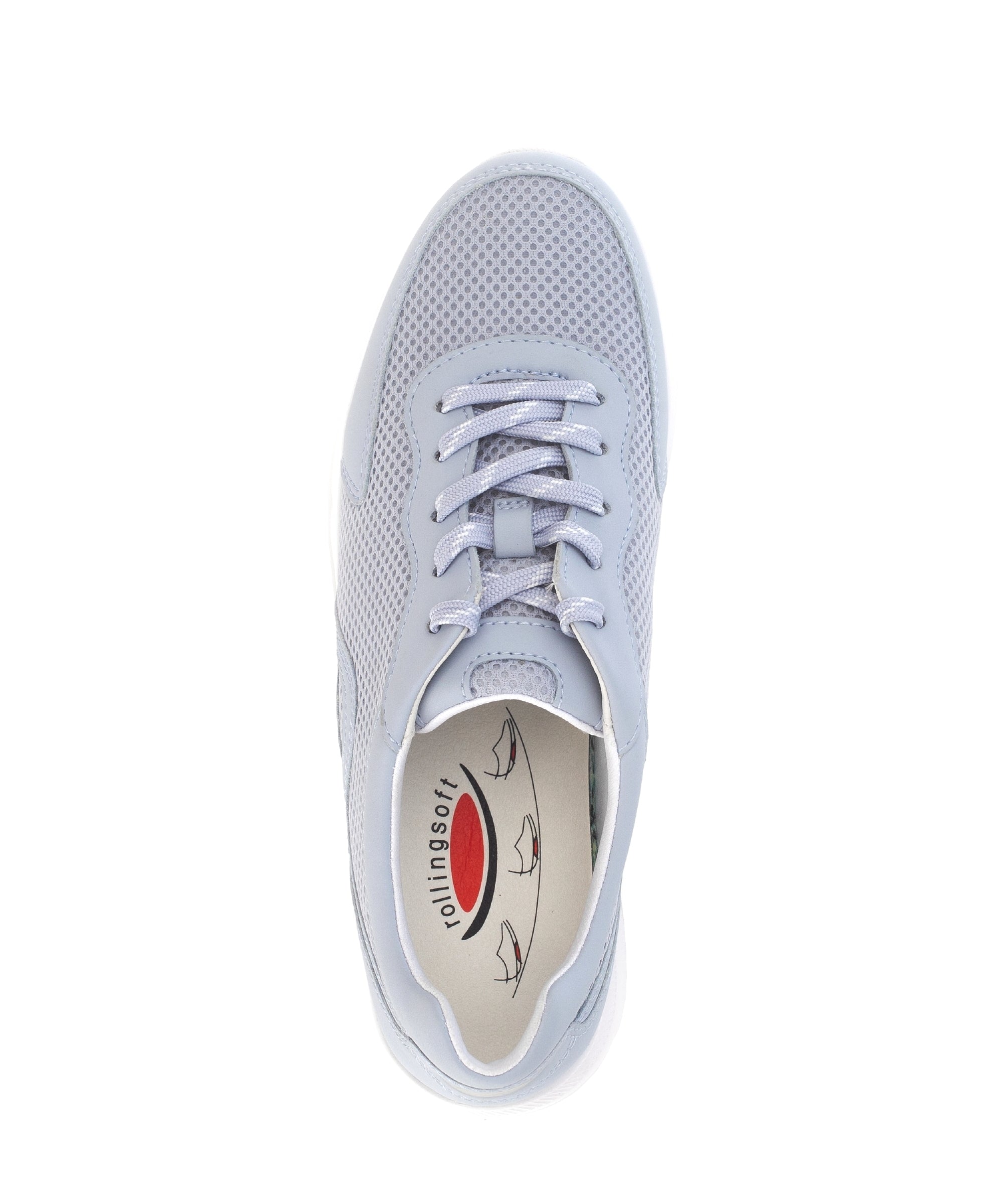 Sneaker stringata da passeggio da donna '66.923.16' - blu