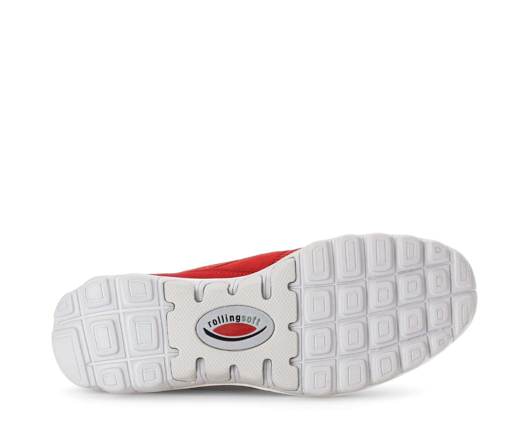 Scarpa stringata perforata da passeggio da donna '66.966.38' - rossa