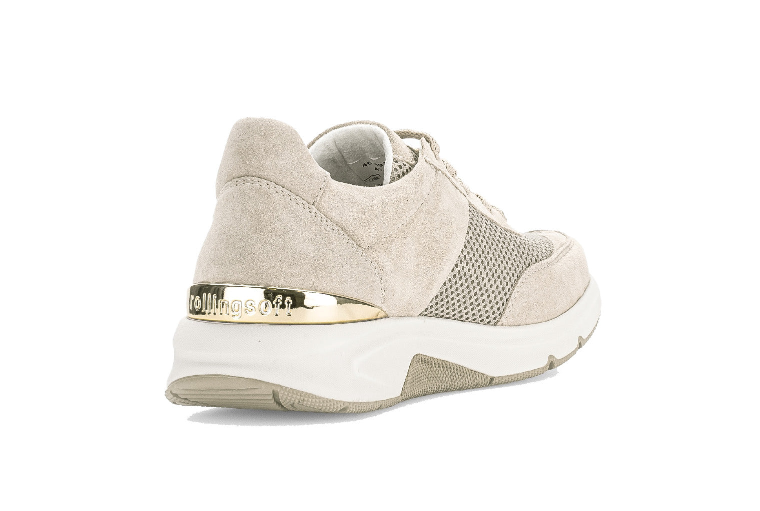 '86.897.33' women's walking rolling sneaker - beige