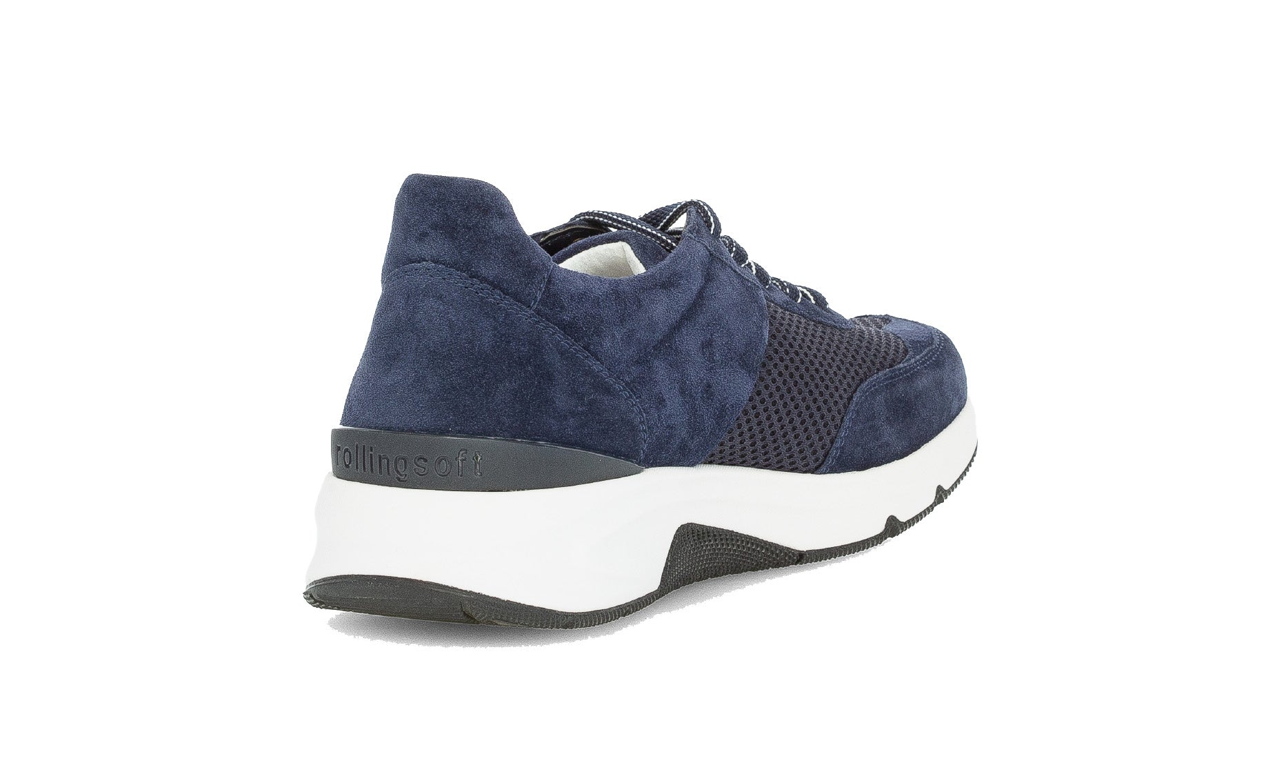 '86.897.36' women's walking rolling sneaker - blue