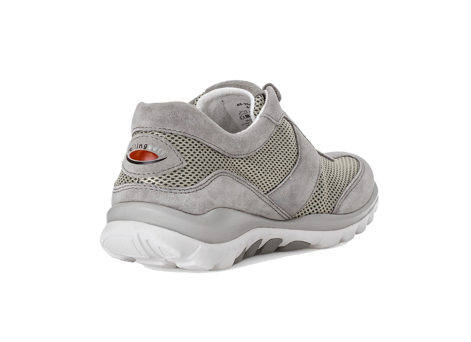 '86.966.39' zapatilla con ruedas para mujer - gris