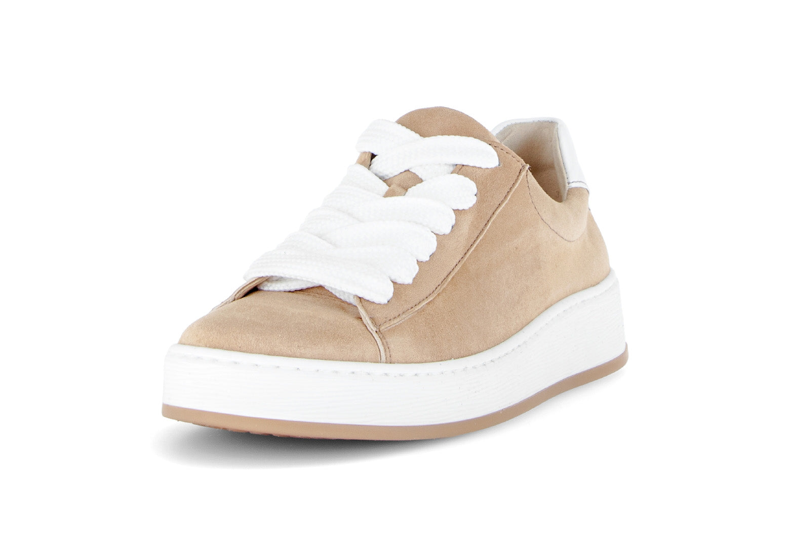 Damen-Schnürsneaker '86.470.30' - Beige