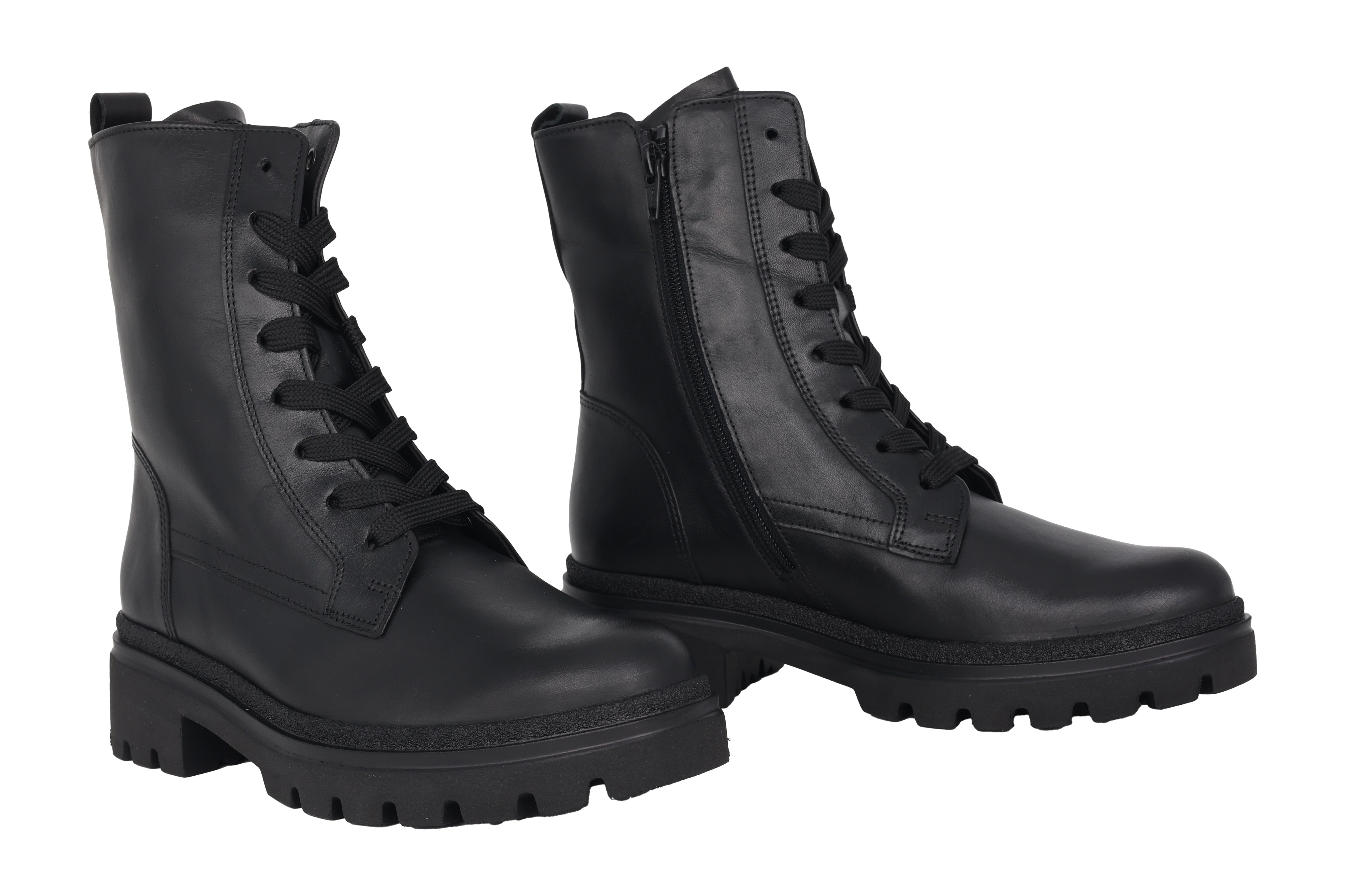'52.745.57 women's lace-zip boot - Black